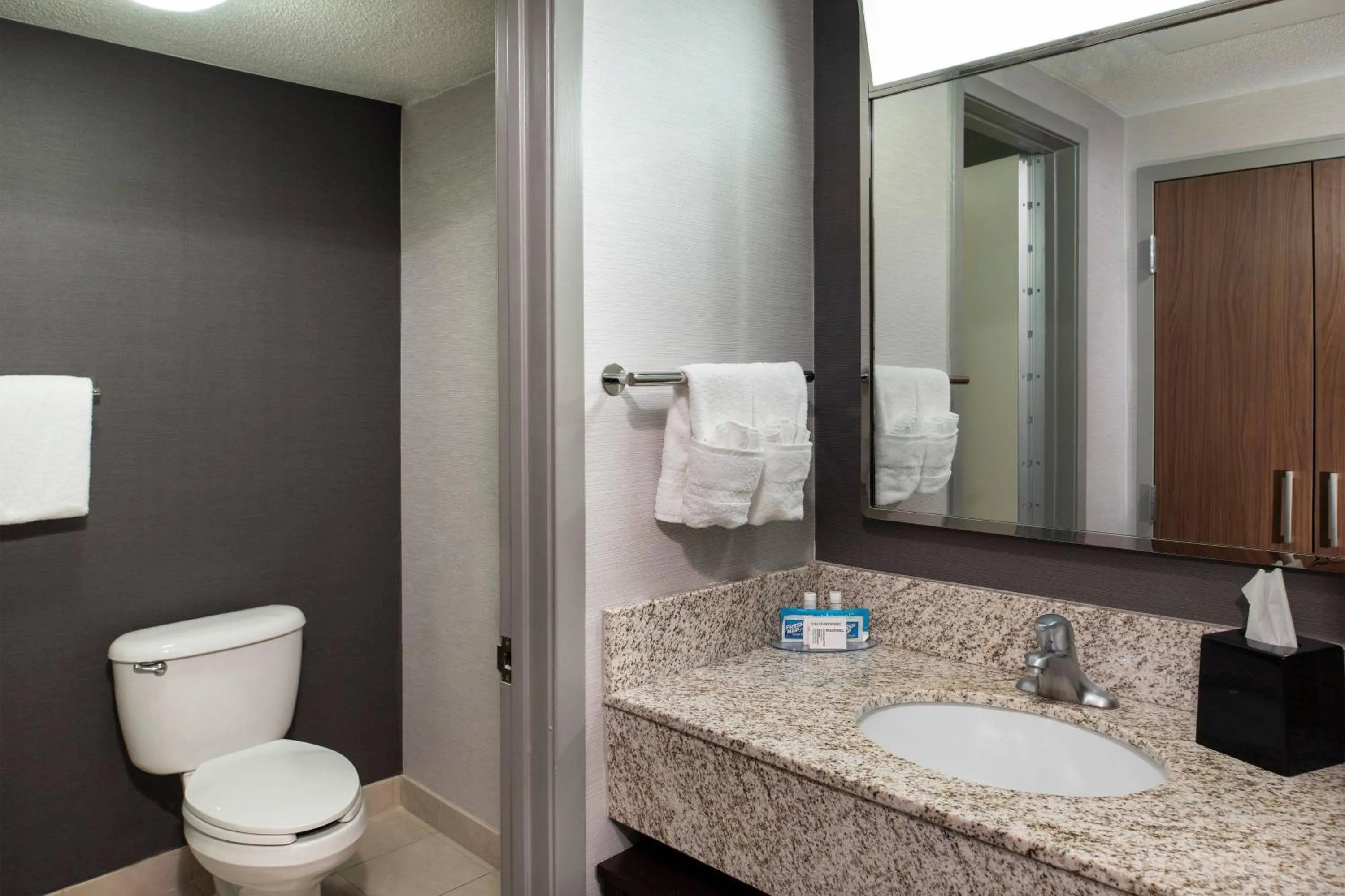 Bathroom in Courtyard Winston-Salem University