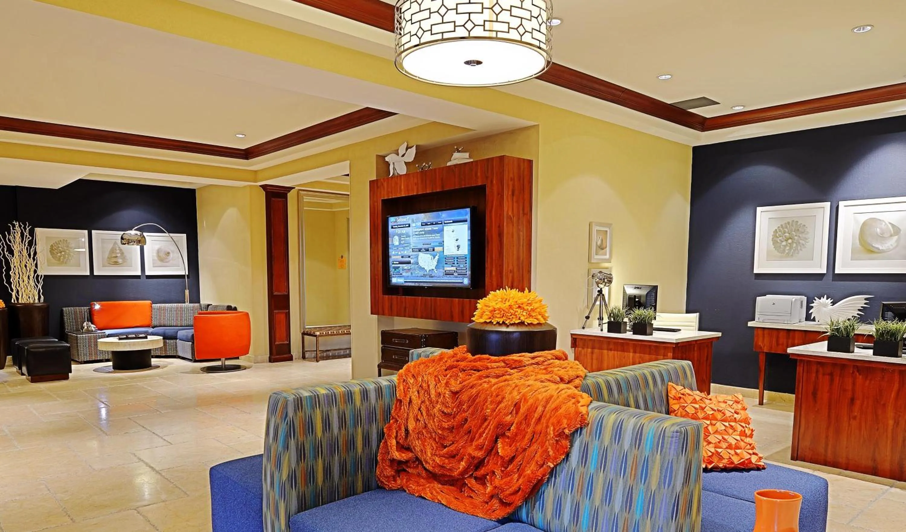 Lobby or reception in The Lucie