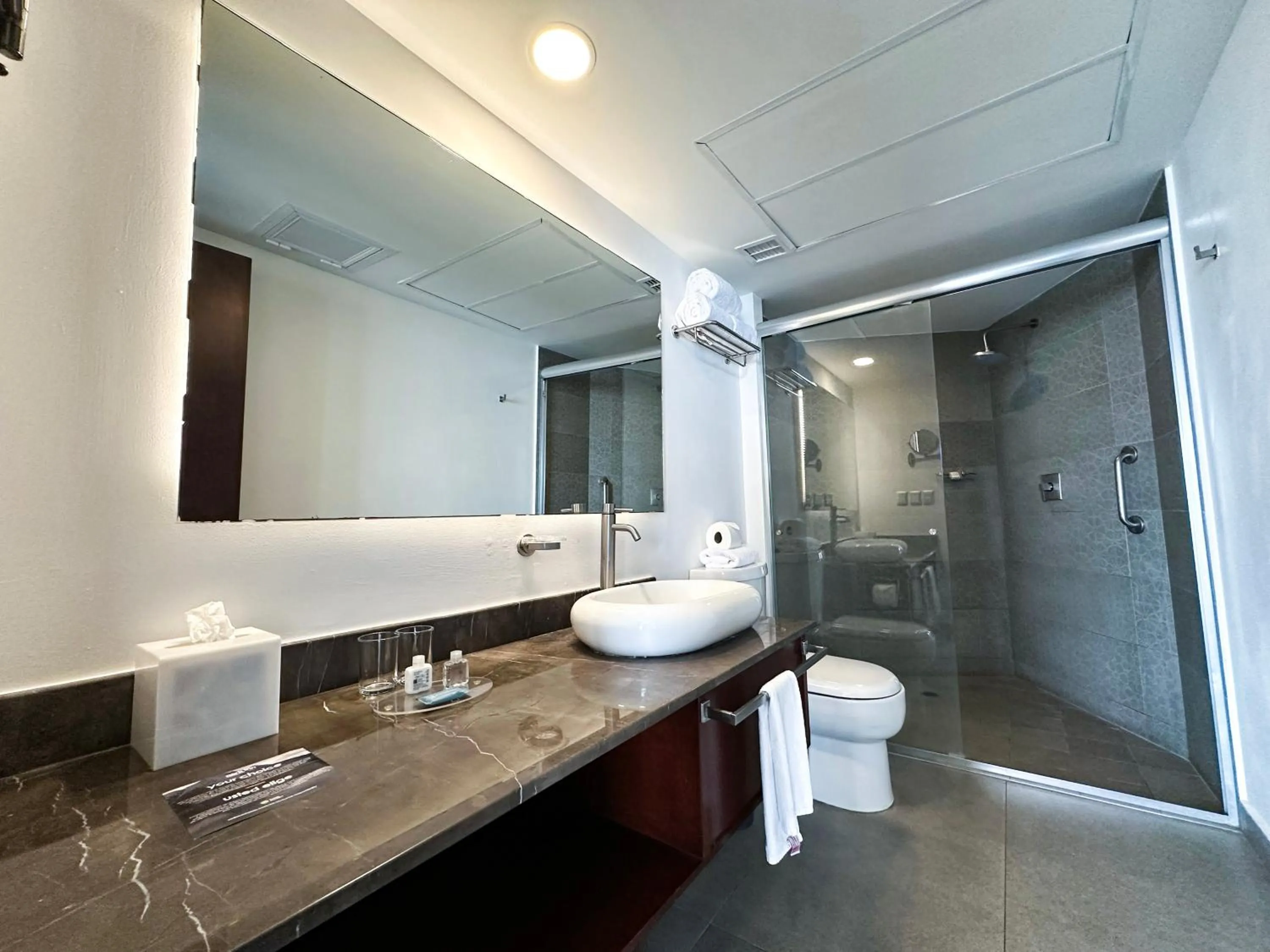 Shower in Park Inn by Radisson Mazatlan