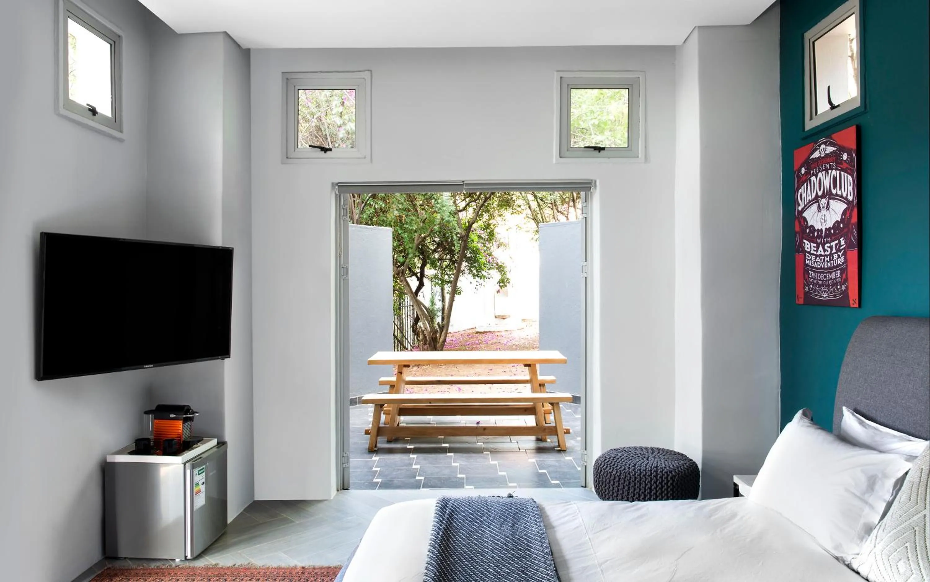 Balcony/Terrace, Bed in Pablo House