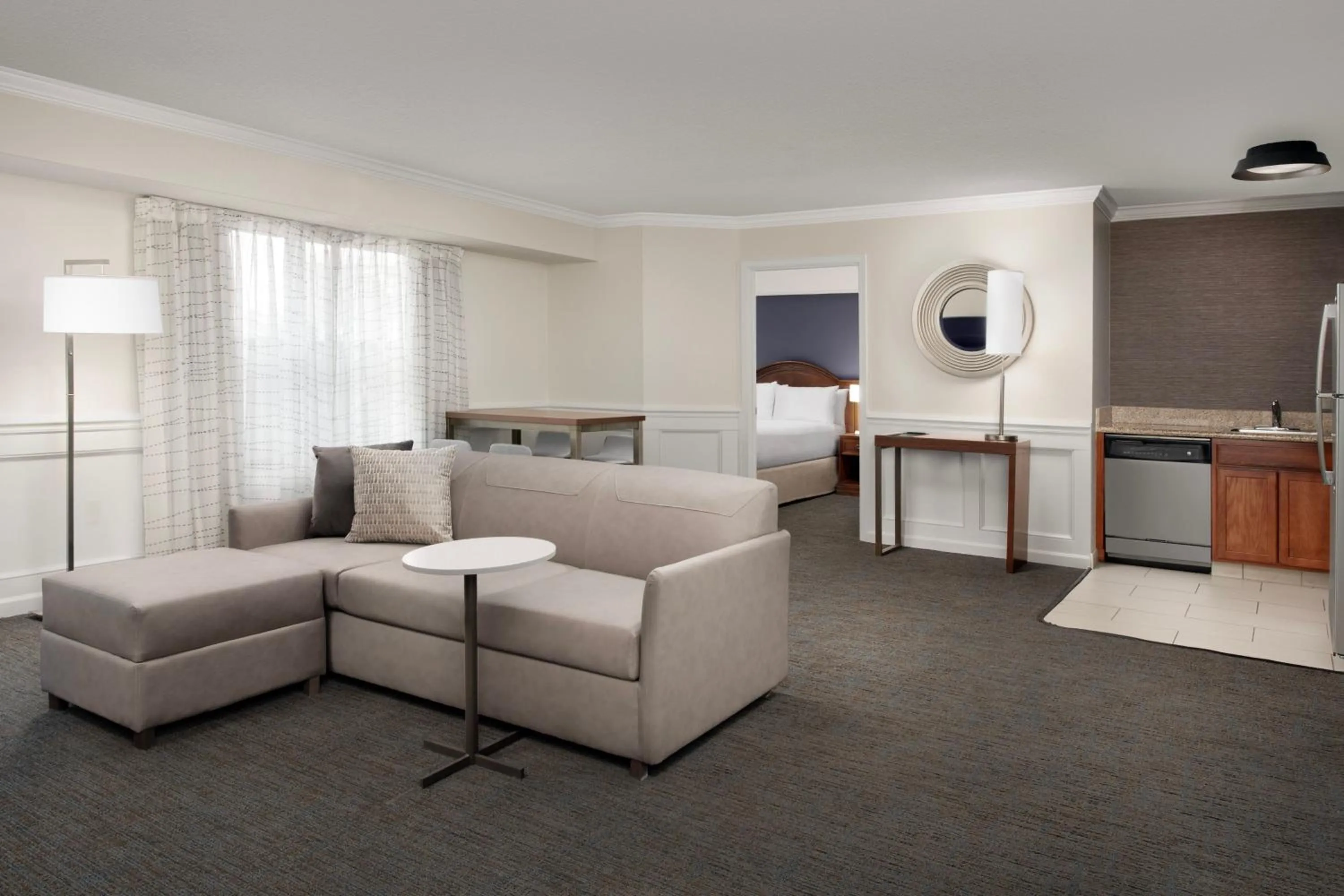 Living room in Residence Inn Kansas City Overland Park