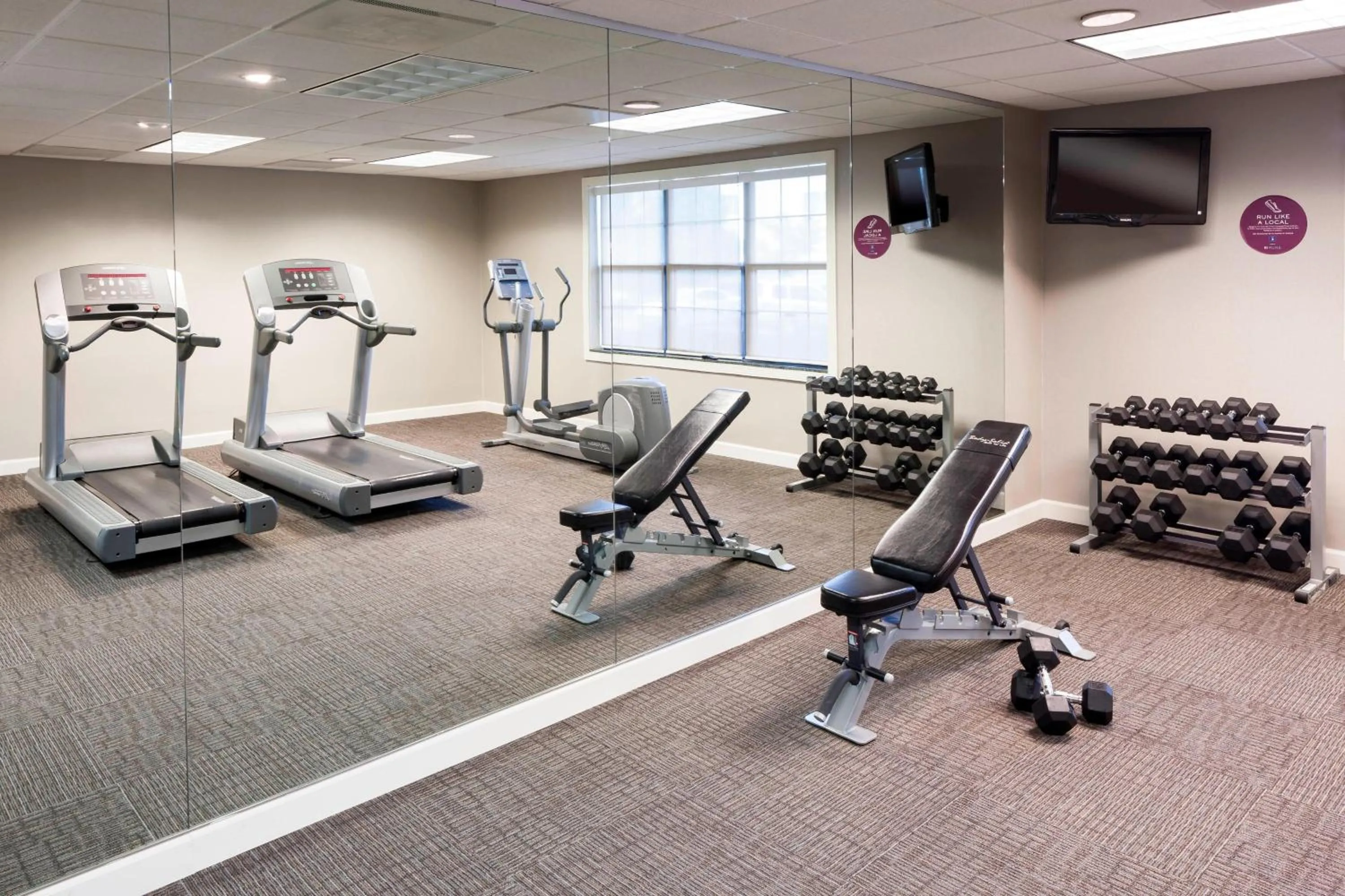 Fitness centre/facilities in Residence Inn Kansas City Overland Park
