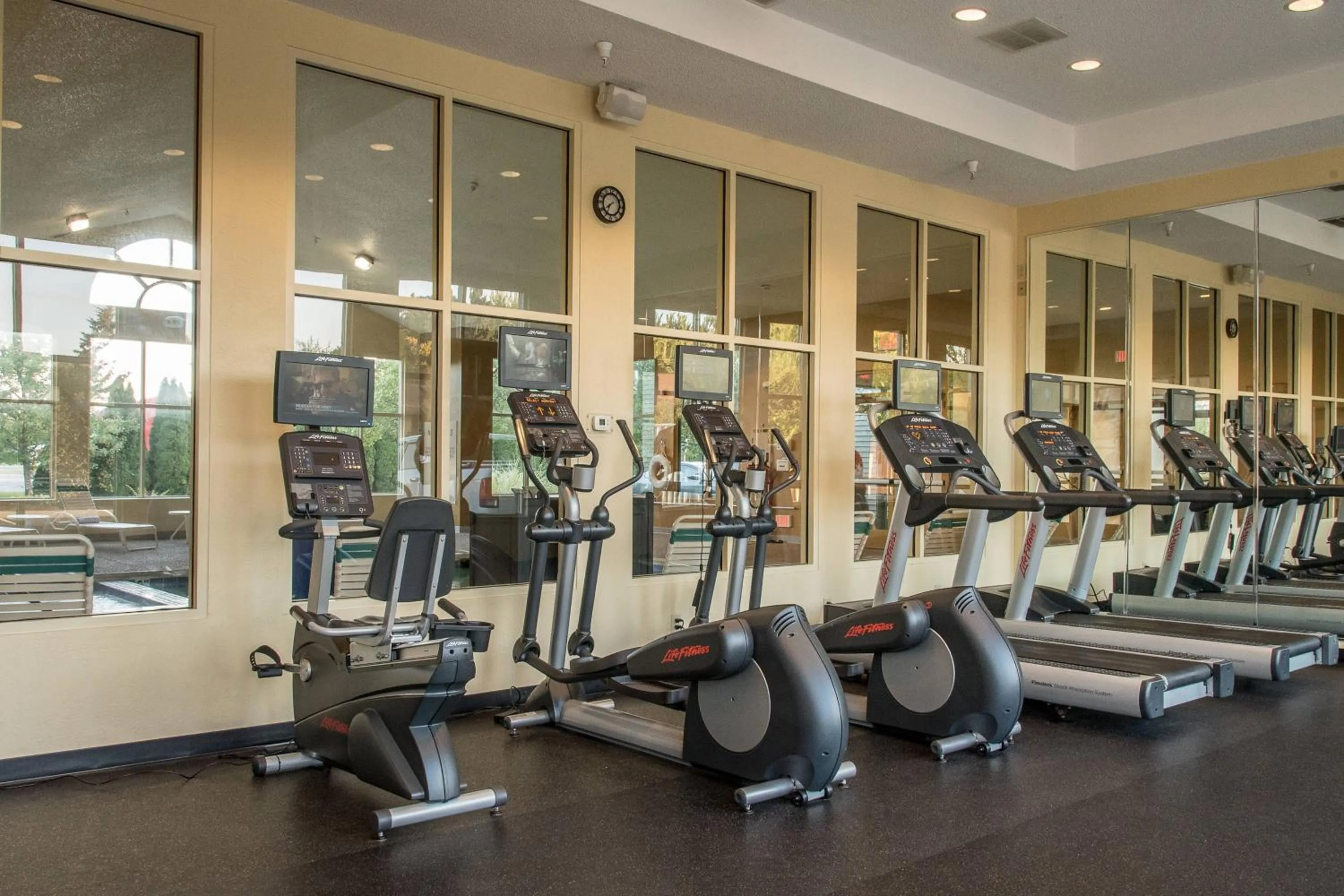 Fitness centre/facilities in TownePlace Suites by Marriott Lafayette