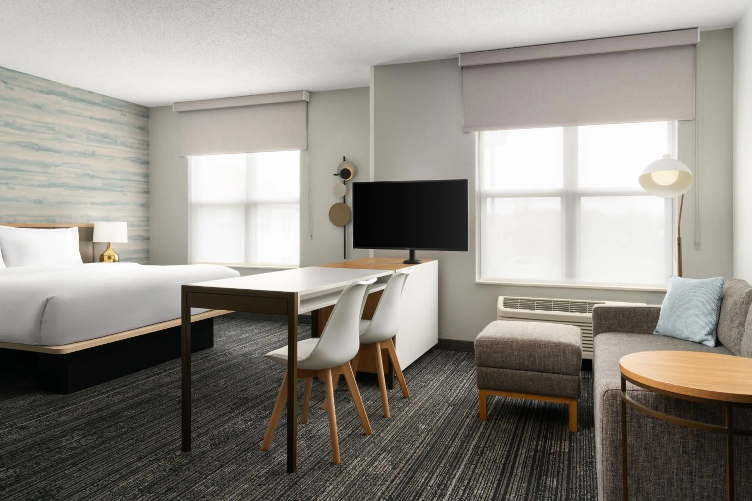 Living room, Bed in TownePlace Suites by Marriott Lafayette