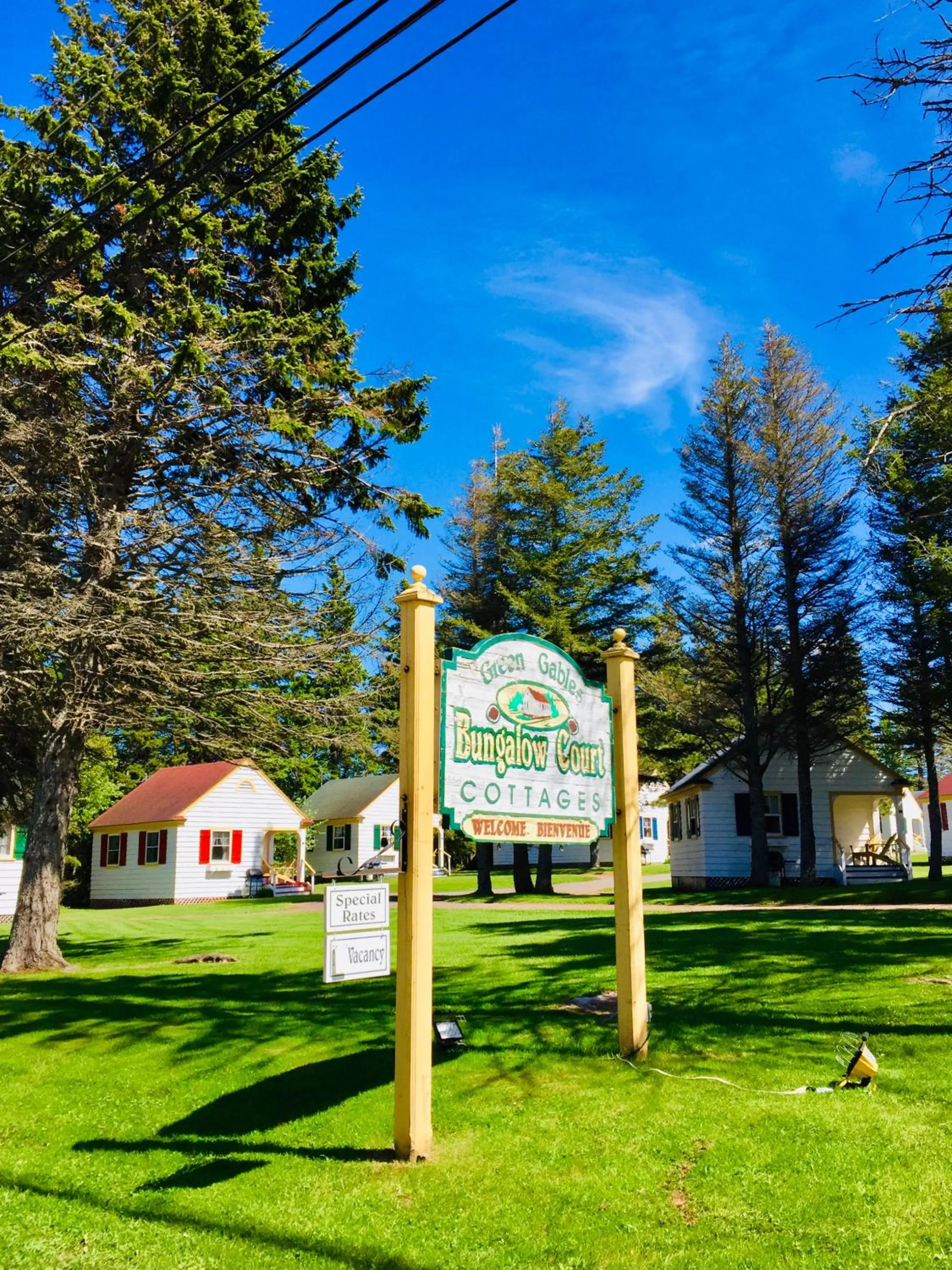 Property building in Green Gables Bungalow Court