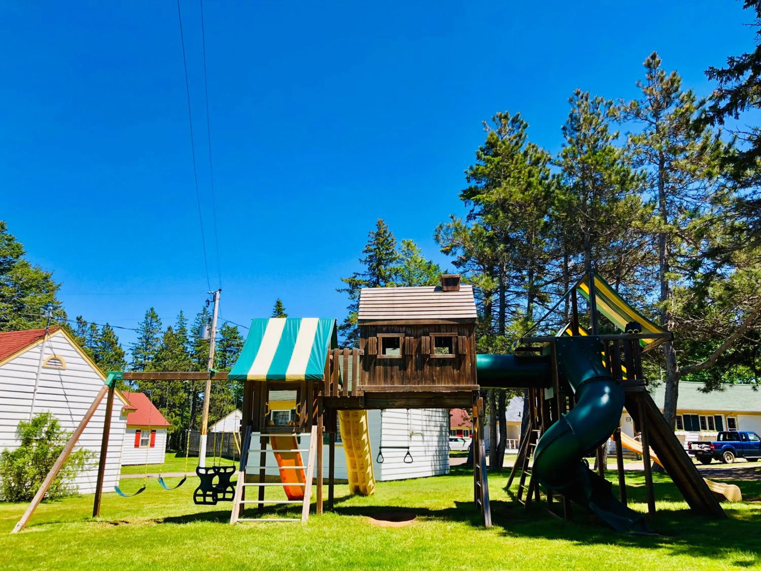 Children play ground in Green Gables Bungalow Court