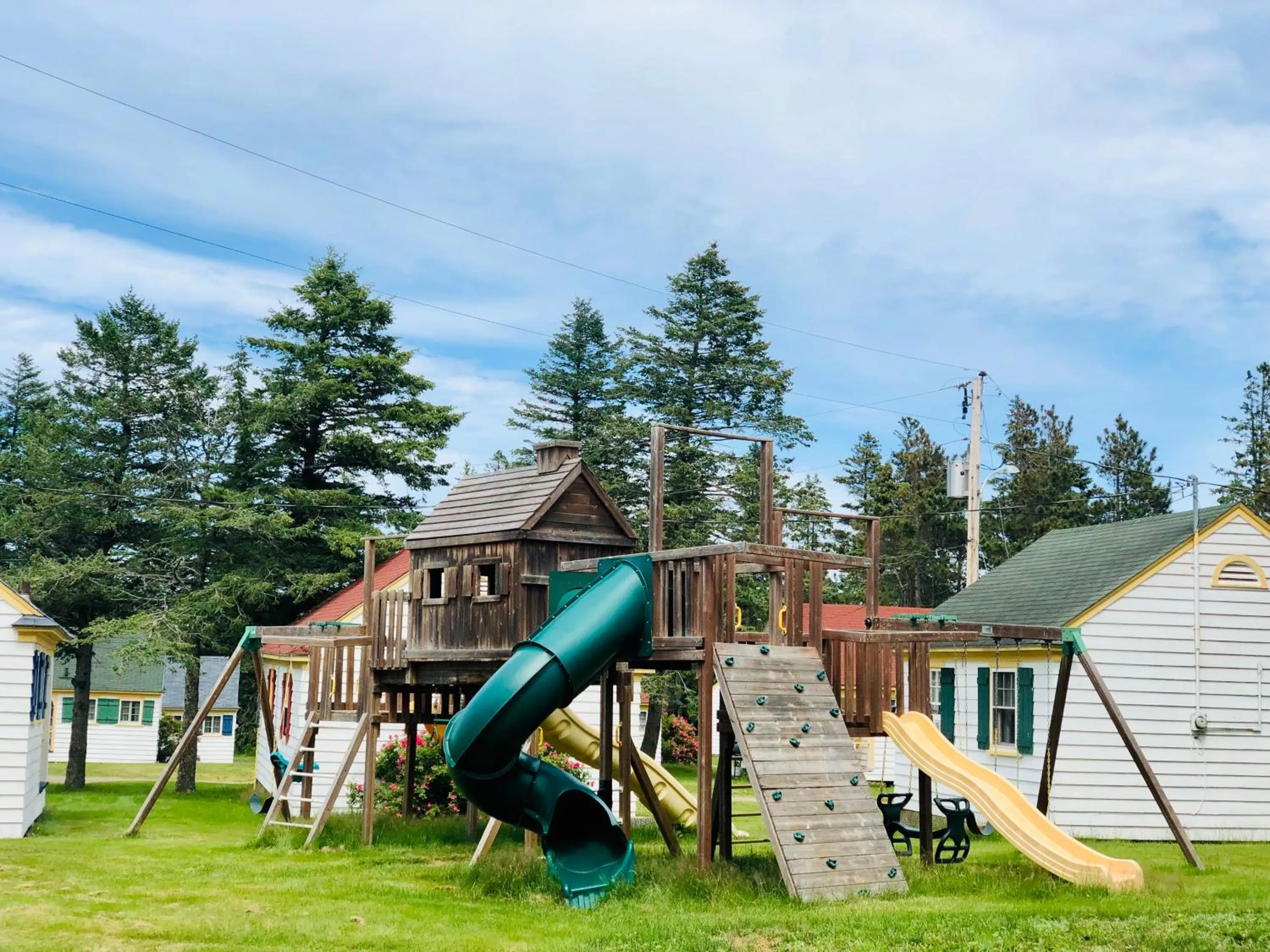 Children play ground in Green Gables Bungalow Court