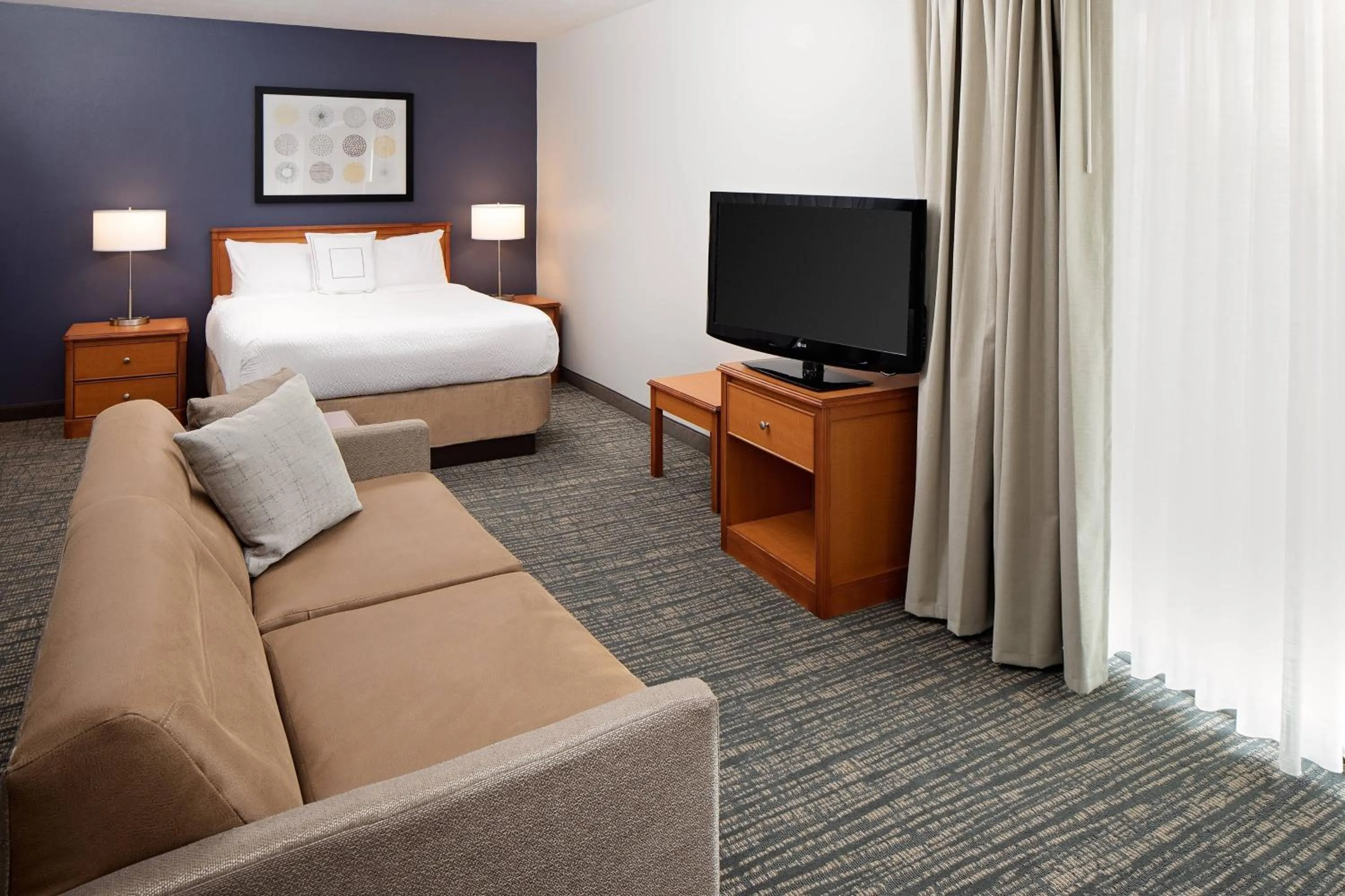 Photo of the whole room, Bed in Residence Inn by Marriott Lexington North