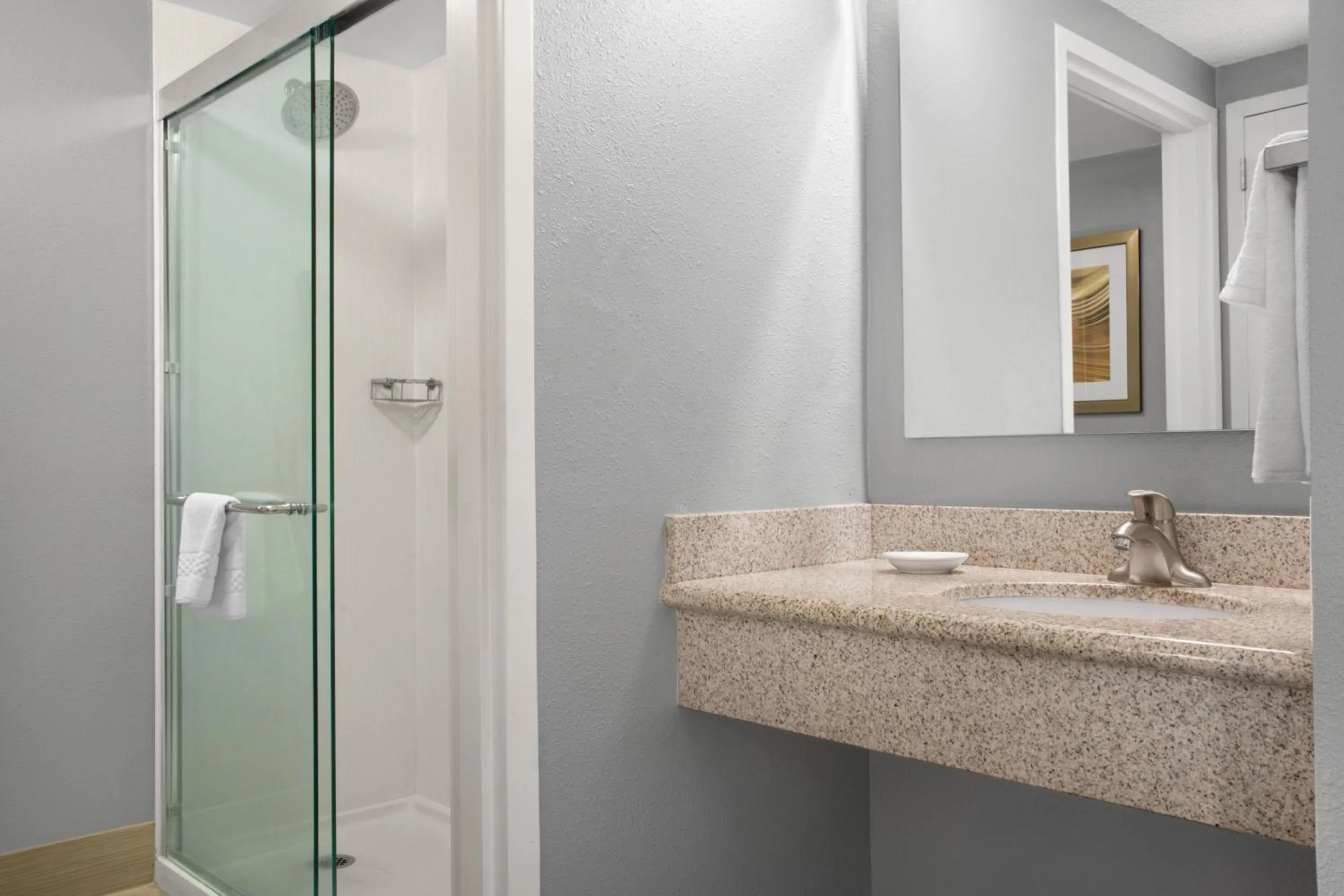 Bathroom in Courtyard Lafayette Airport