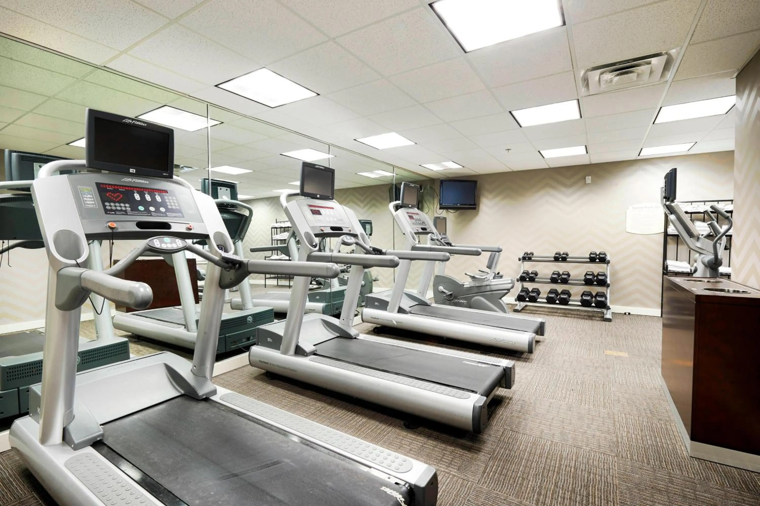 Fitness centre/facilities in Residence Inn Lafayette Airport