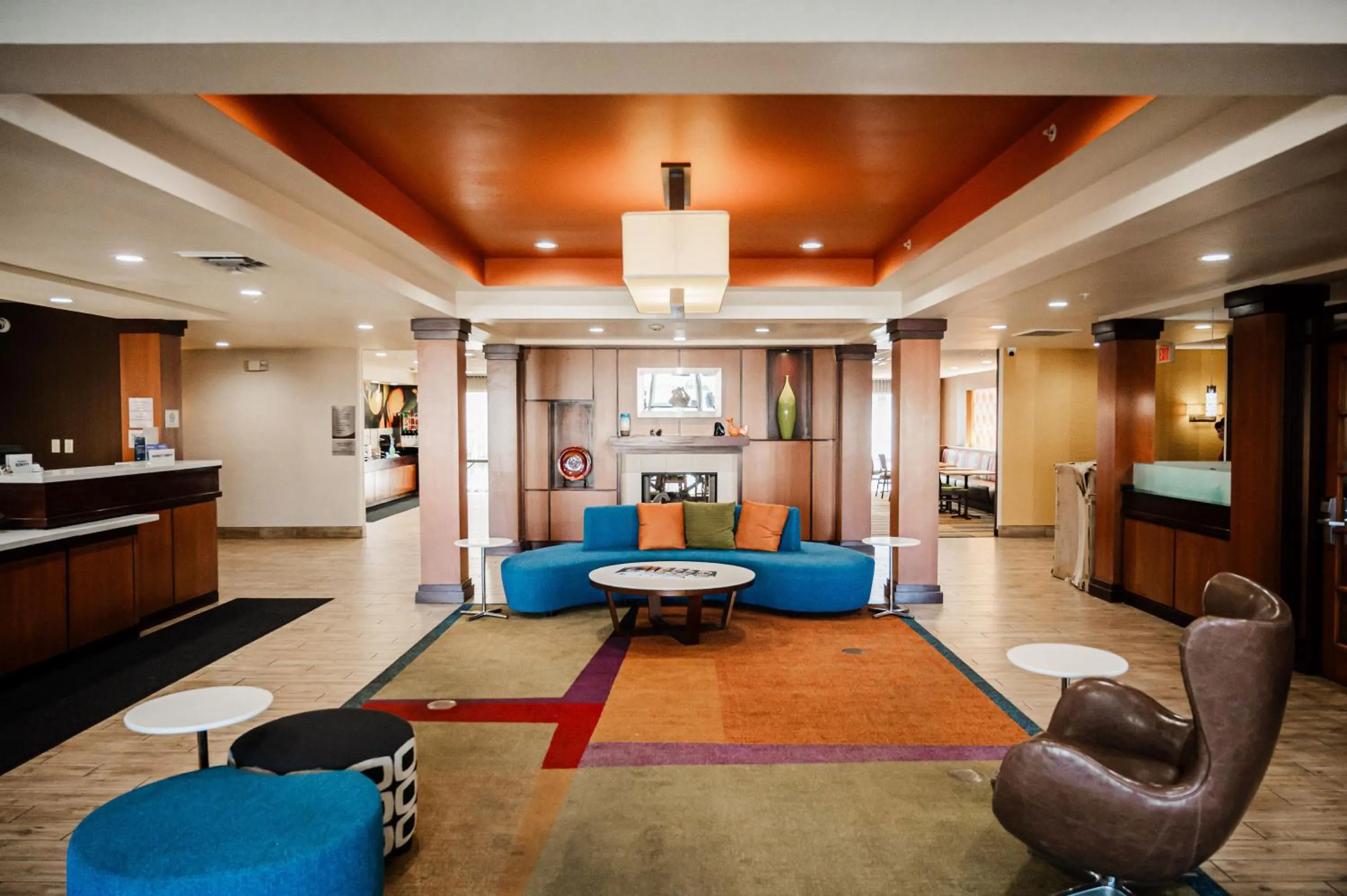 Lobby or reception in Fairfield by Marriott Russellville