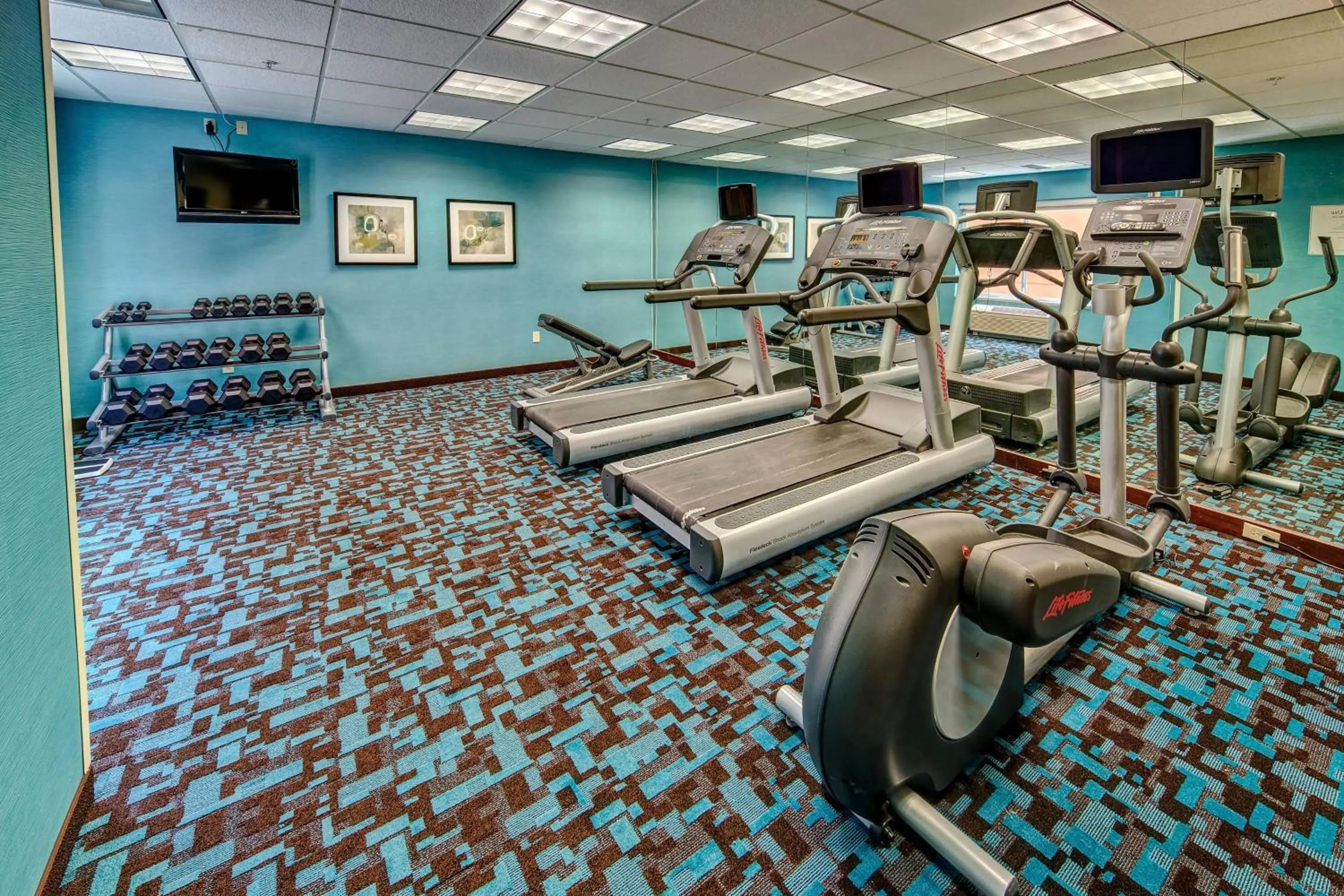 Fitness centre/facilities in Fairfield by Marriott Russellville