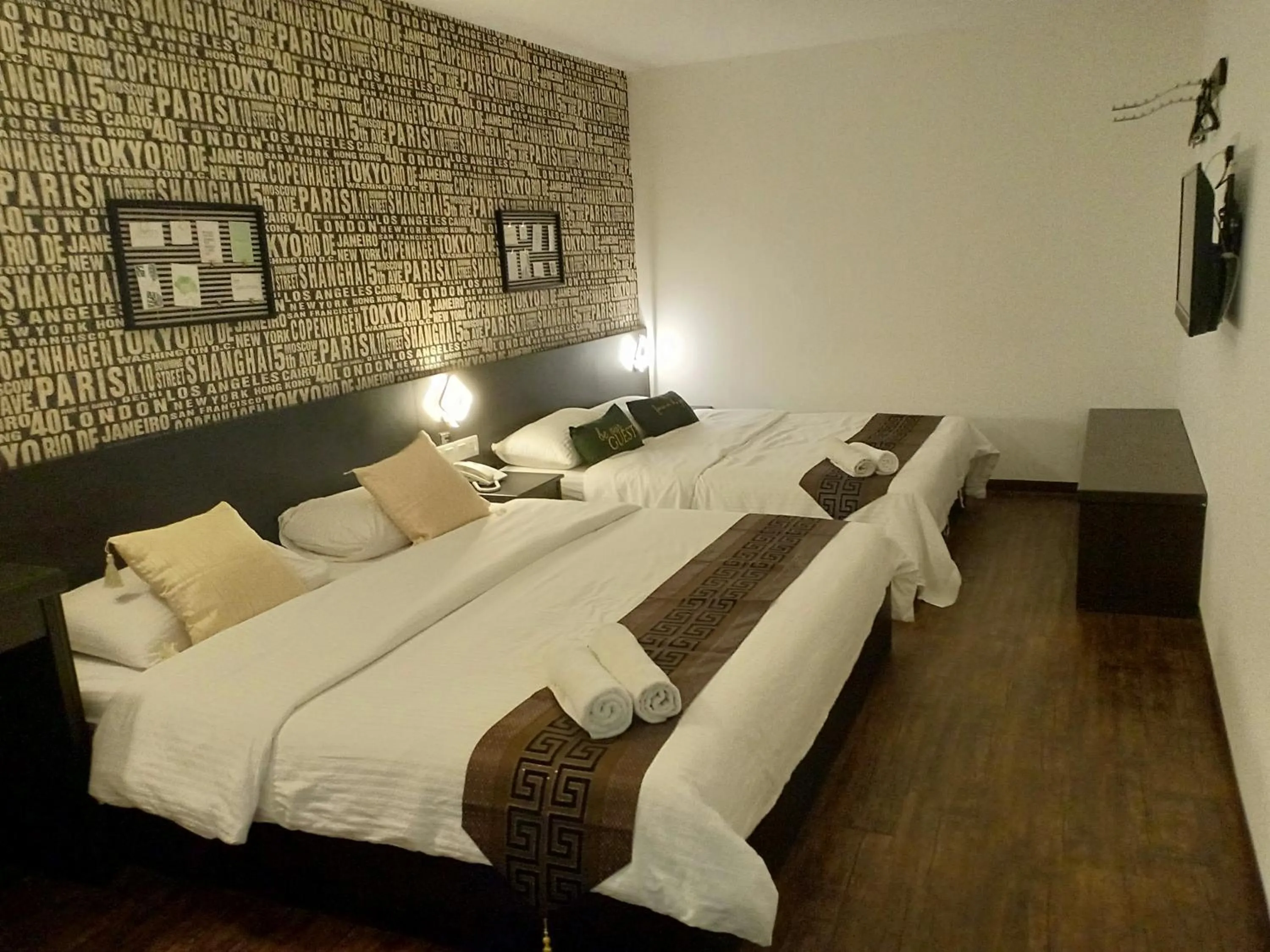 Bed in 52 The Grace hotel