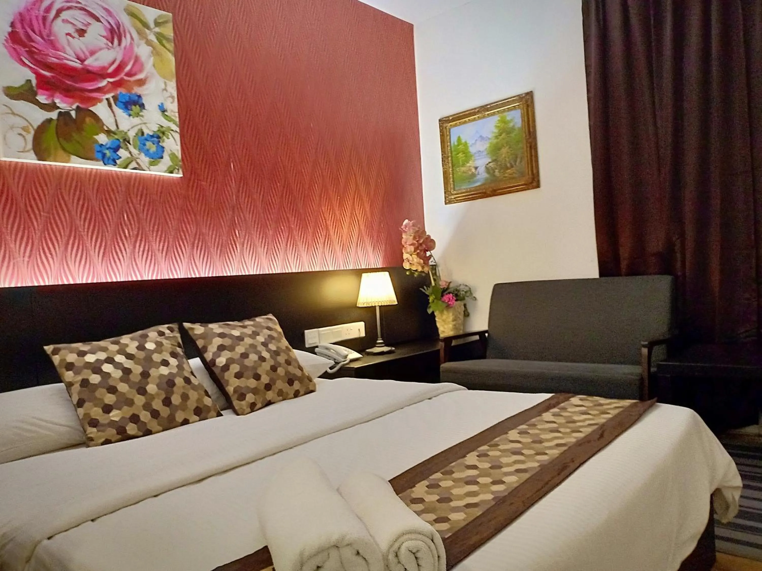 Bed in 52 The Grace hotel