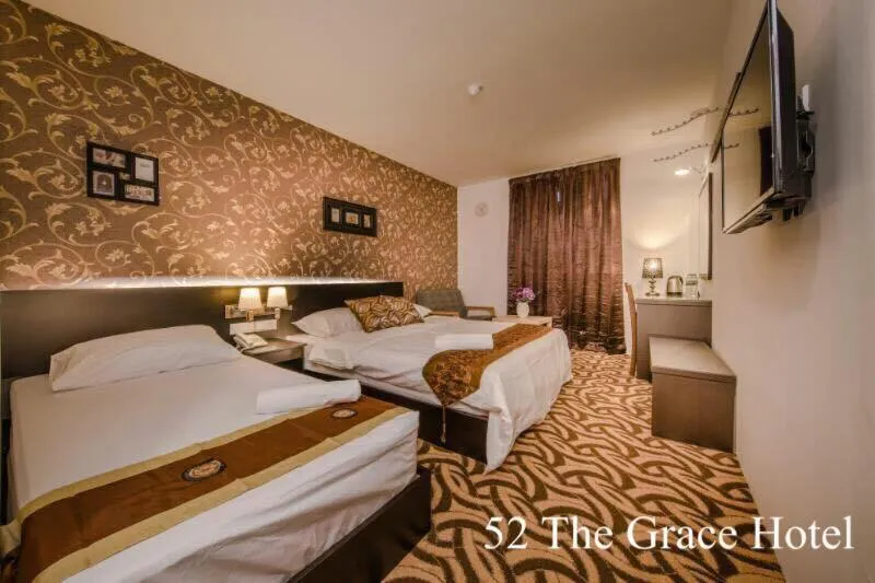 Bed in 52 The Grace hotel