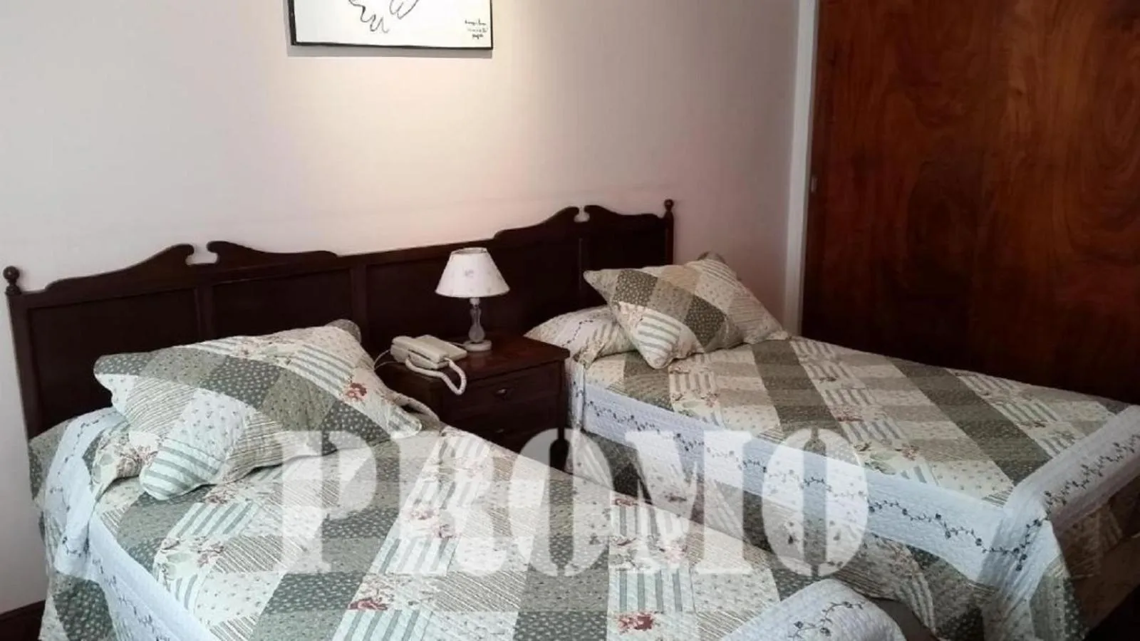 Bed in Hotel San Martin