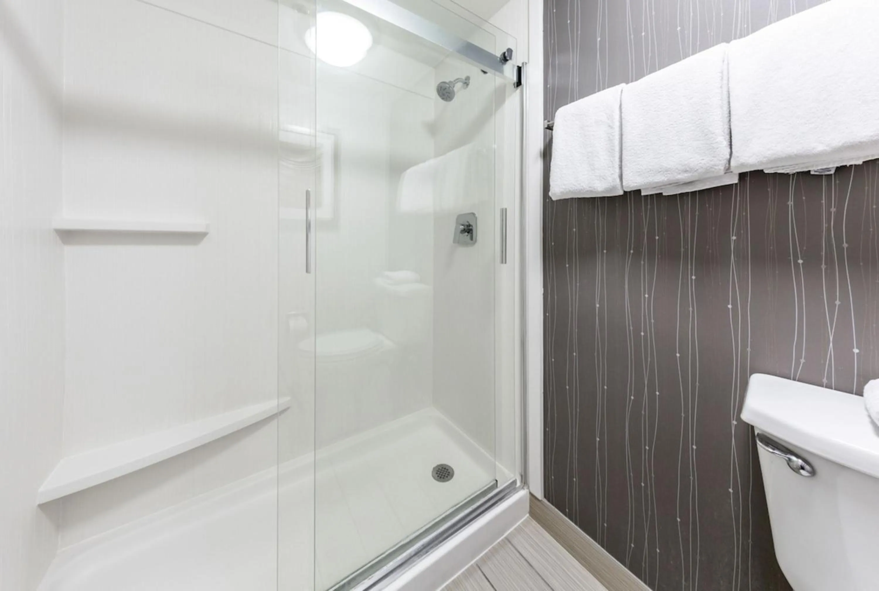 Shower in Courtyard by Marriott Laredo