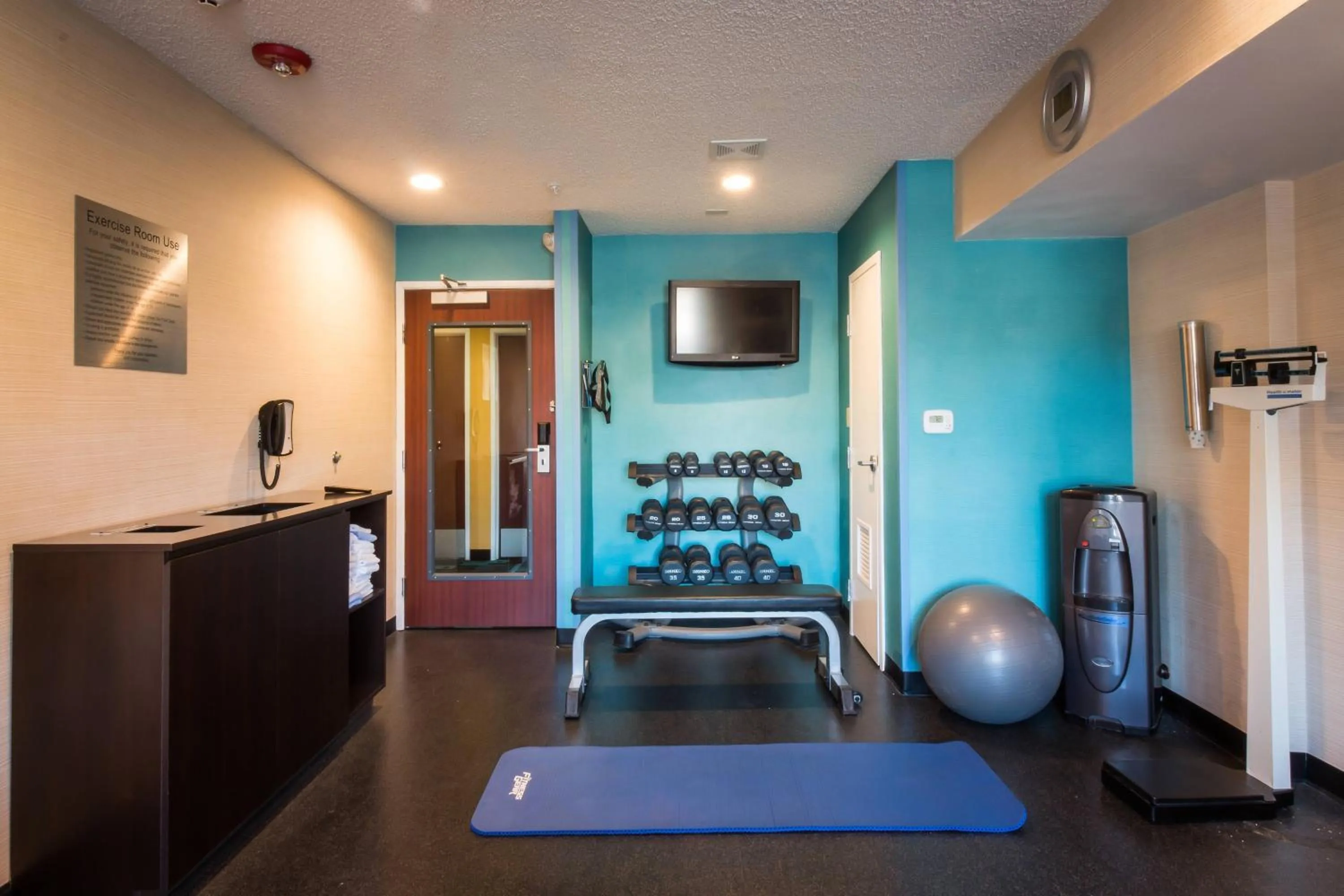 Fitness centre/facilities in Fairfield Inn by Marriott Las Cruces