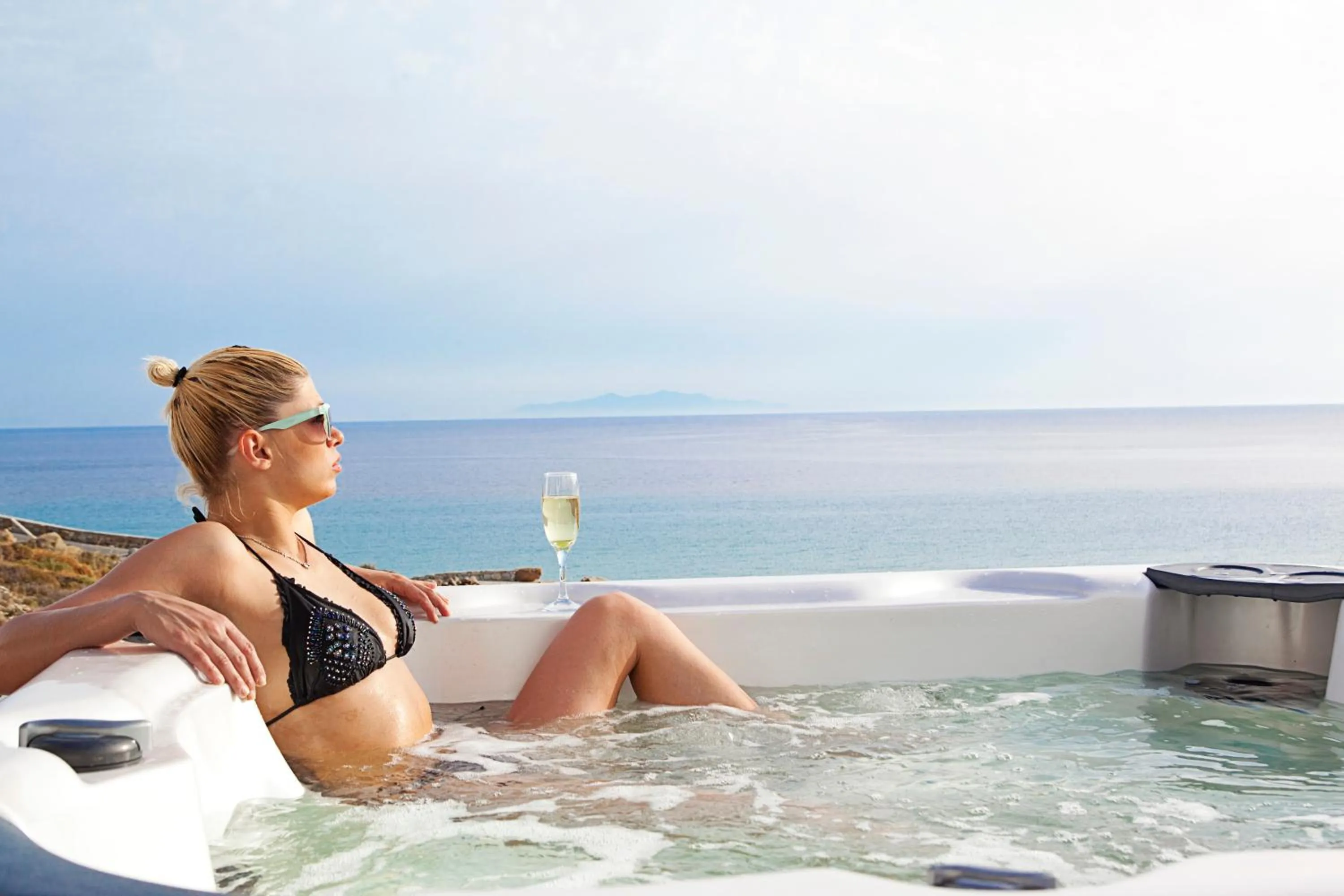 Spa and wellness centre/facilities in Arte & Mare Elia Luxury Suites and Villas