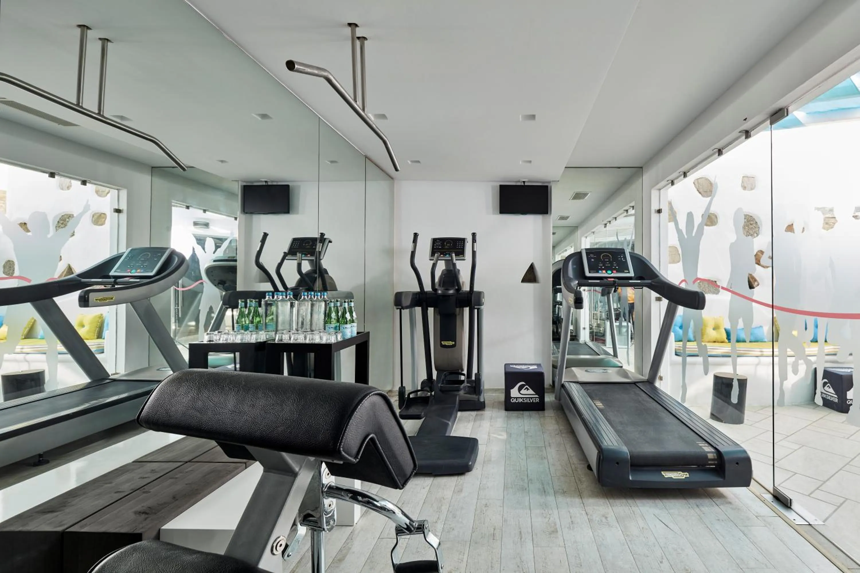 Fitness centre/facilities in Arte & Mare Elia Luxury Suites and Villas
