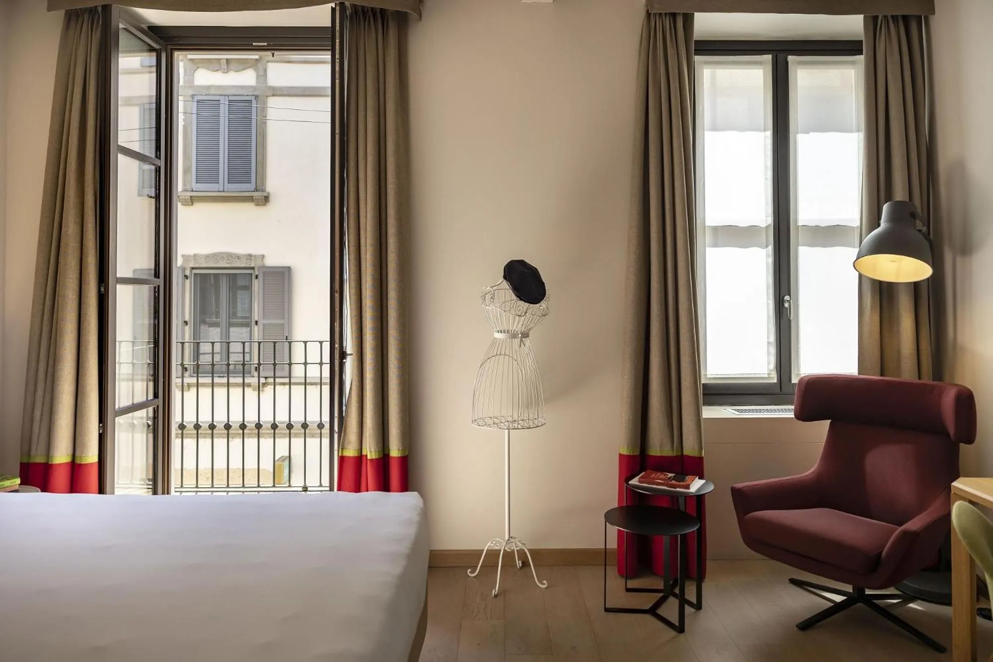 Bedroom, Bed in Savona 18 Suites