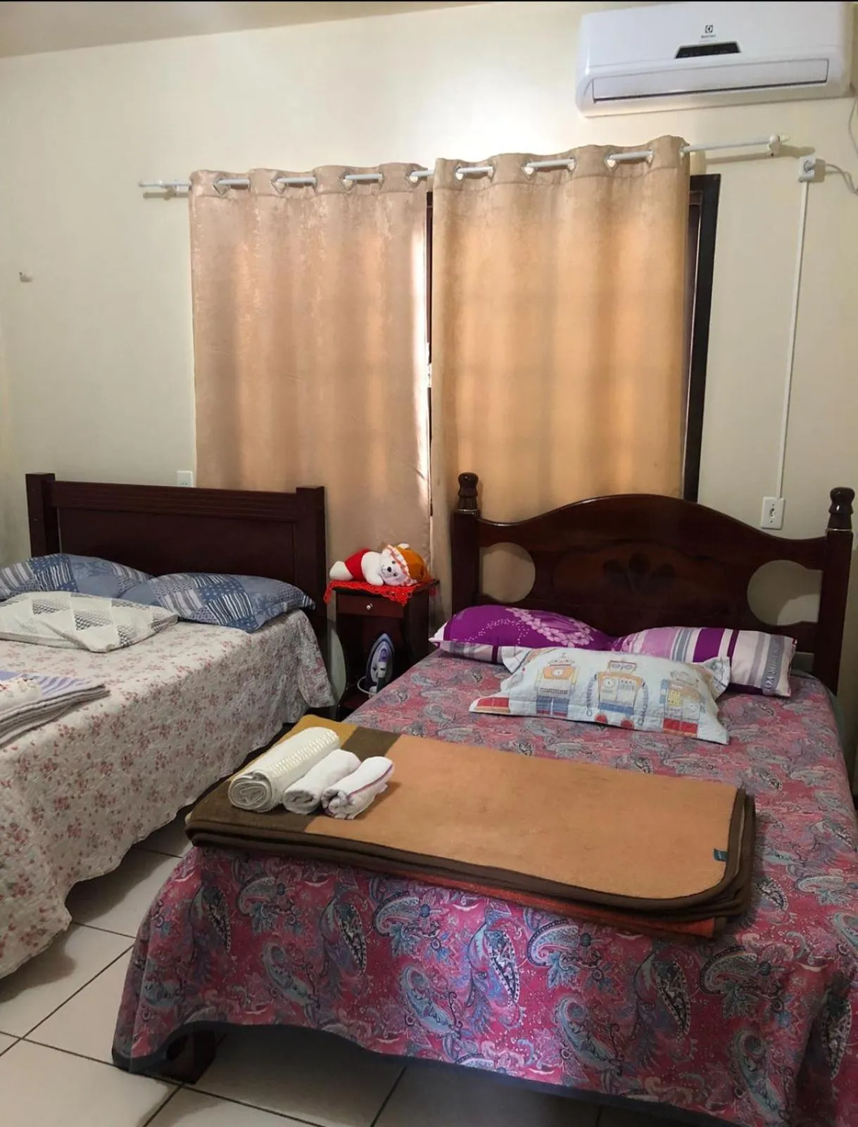 Bedroom, Bed in Casa de Praia Navegantes - 100 metros do mar