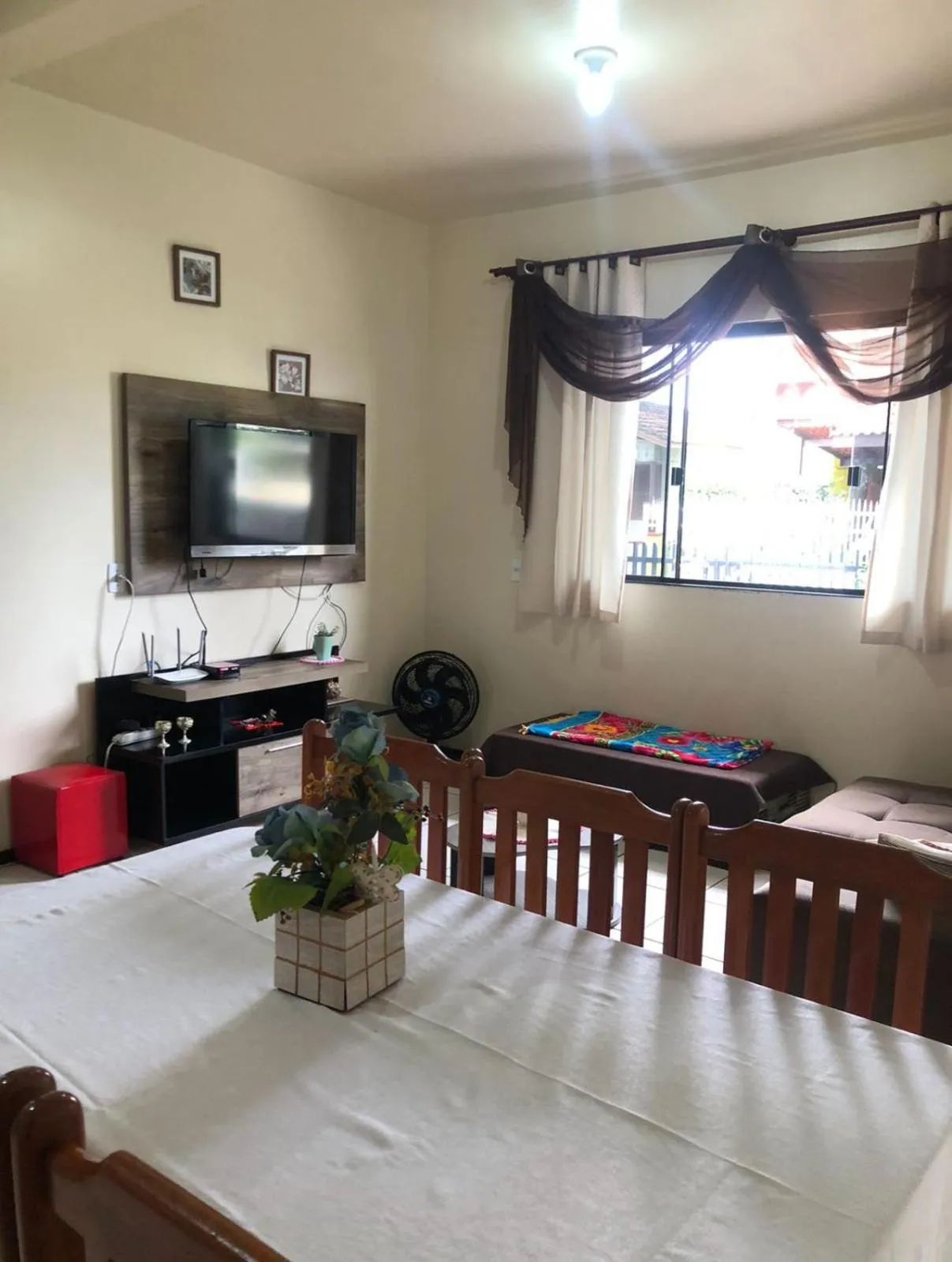 Living room in Casa de Praia Navegantes - 100 metros do mar