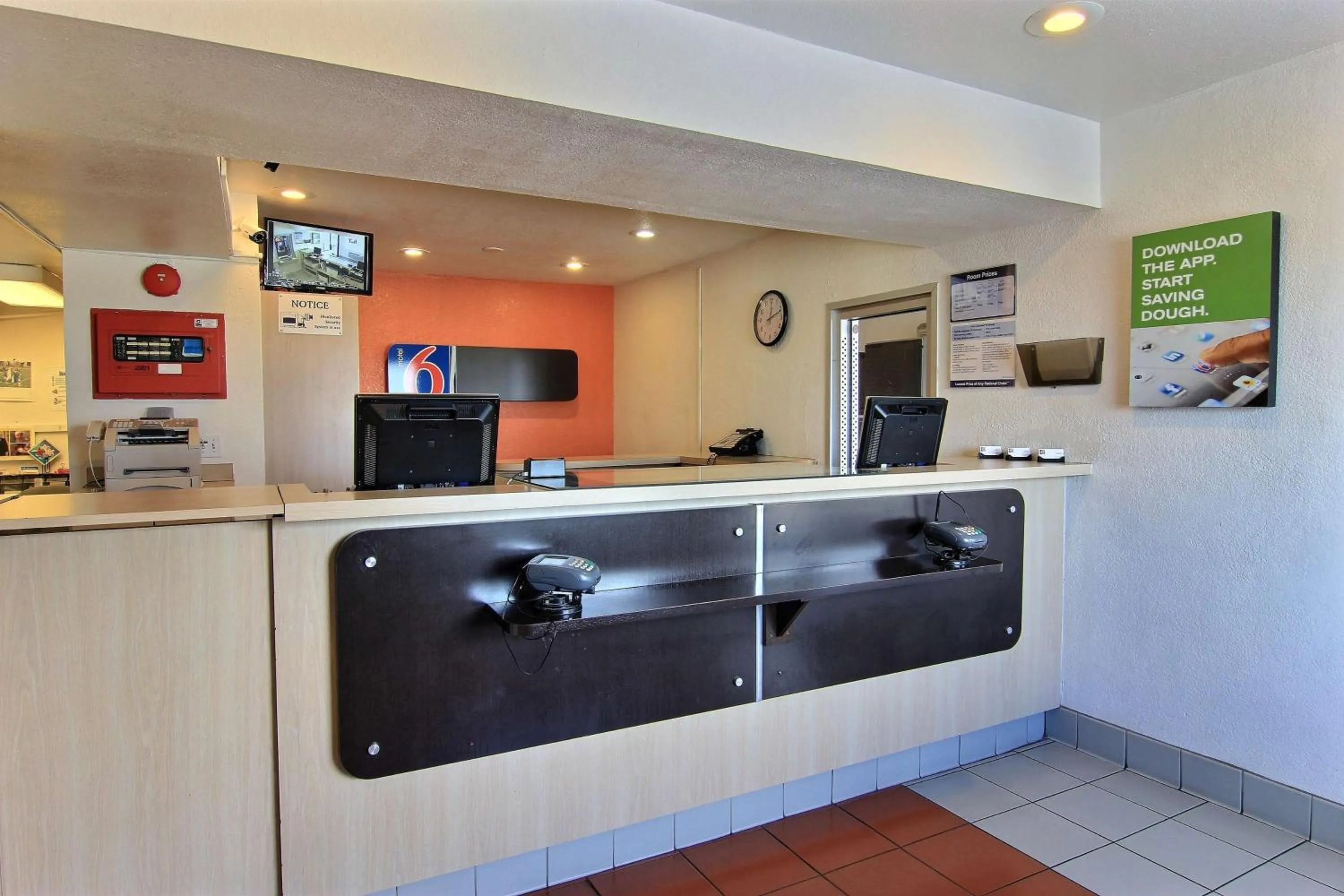 Lobby or reception in Motel 6-Corpus Christi, TX - East - North Padre Island