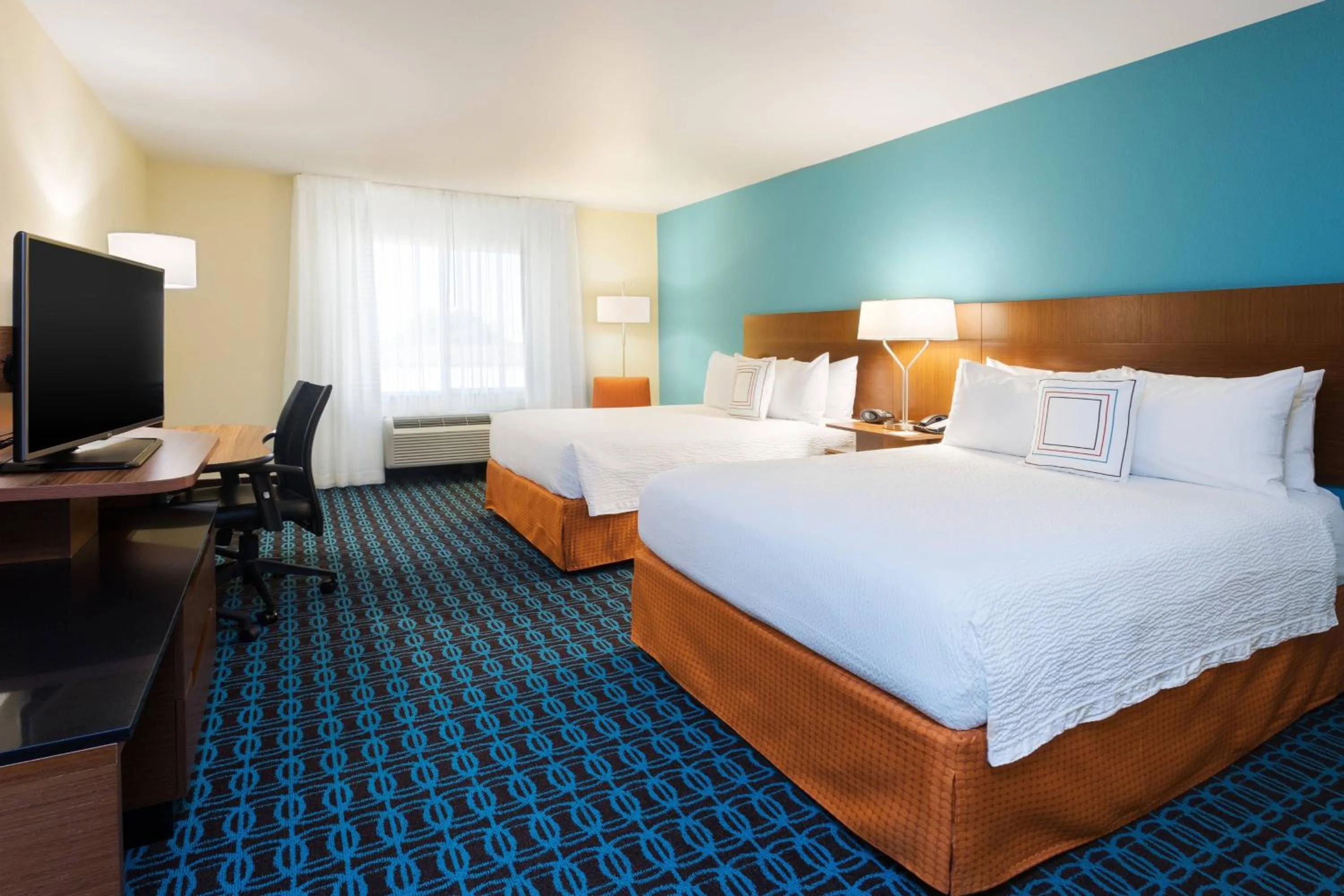 Photo of the whole room, Bed in Fairfield Inn & Suites by Marriott Odessa