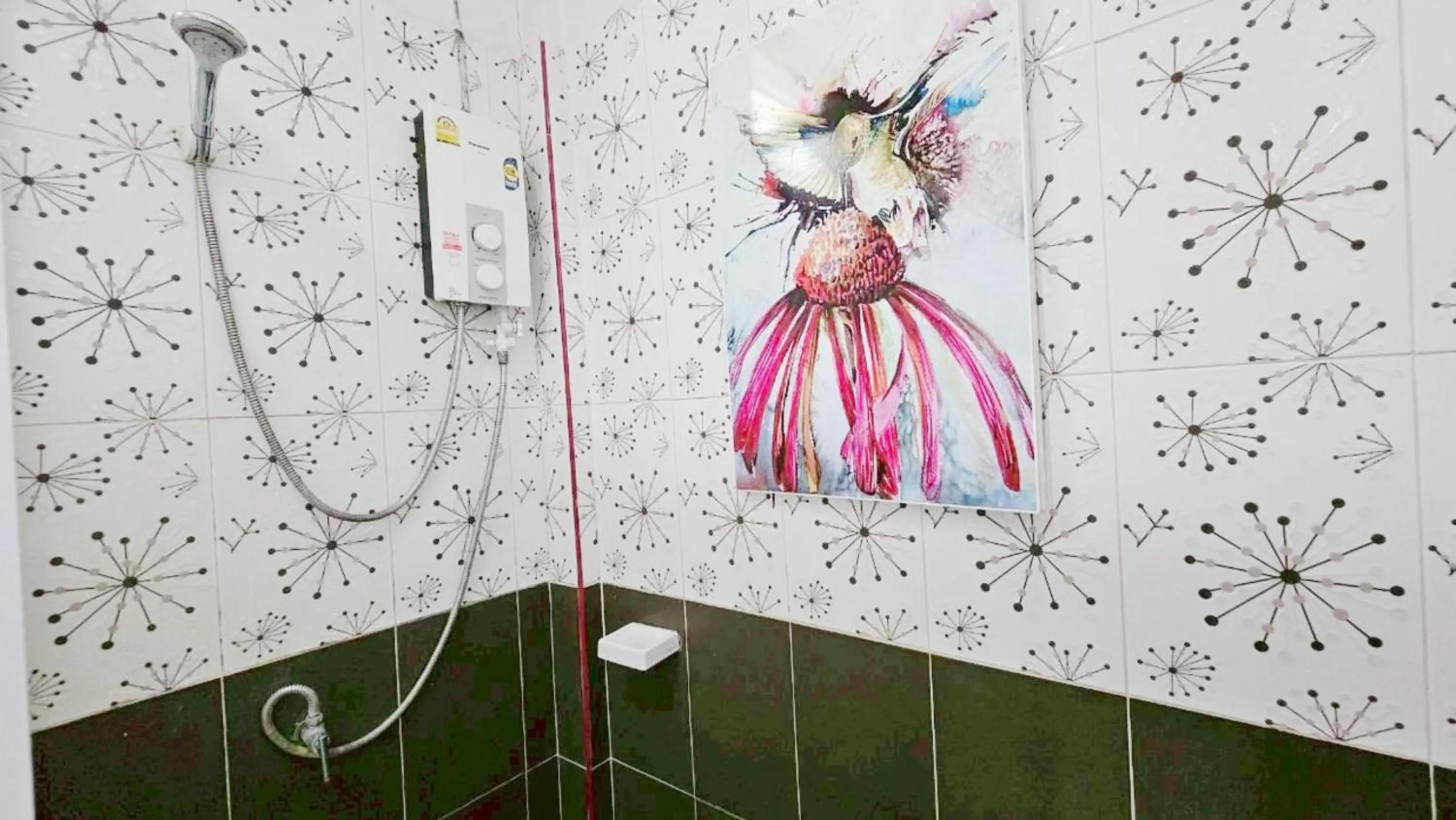 Shower in Lake Terrace Resort