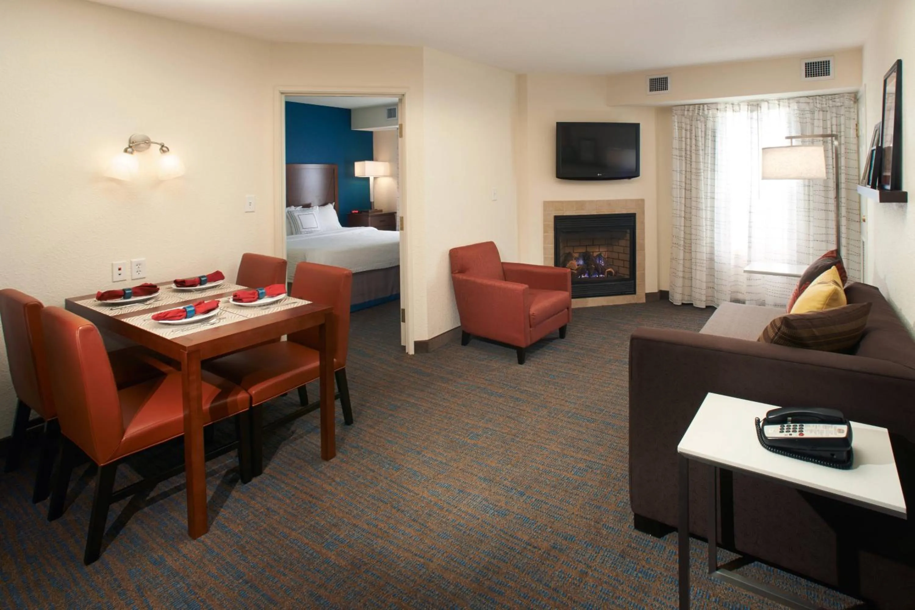 Living room in Residence Inn by Marriott Saginaw