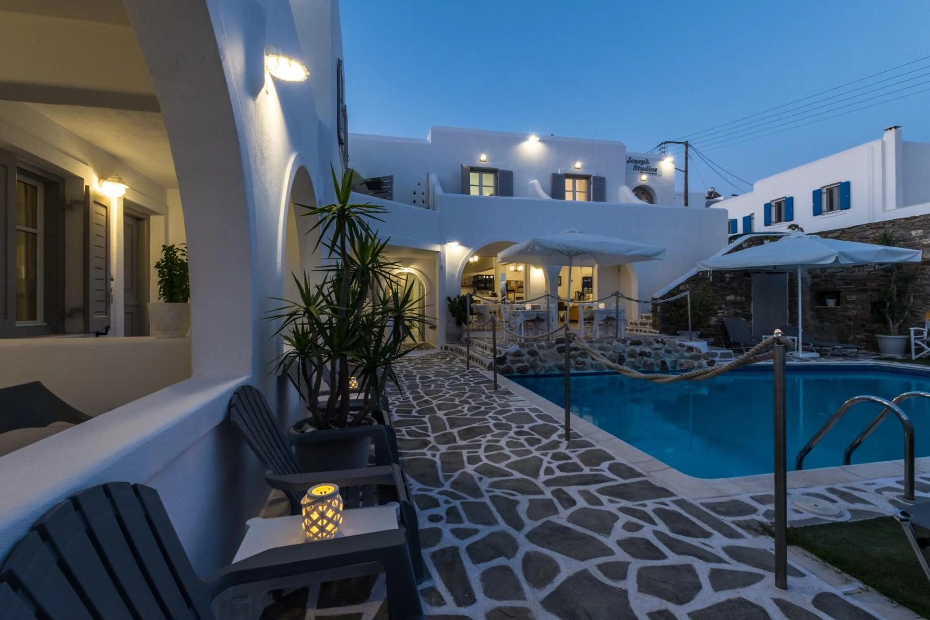 Swimming pool in Joseph Studios