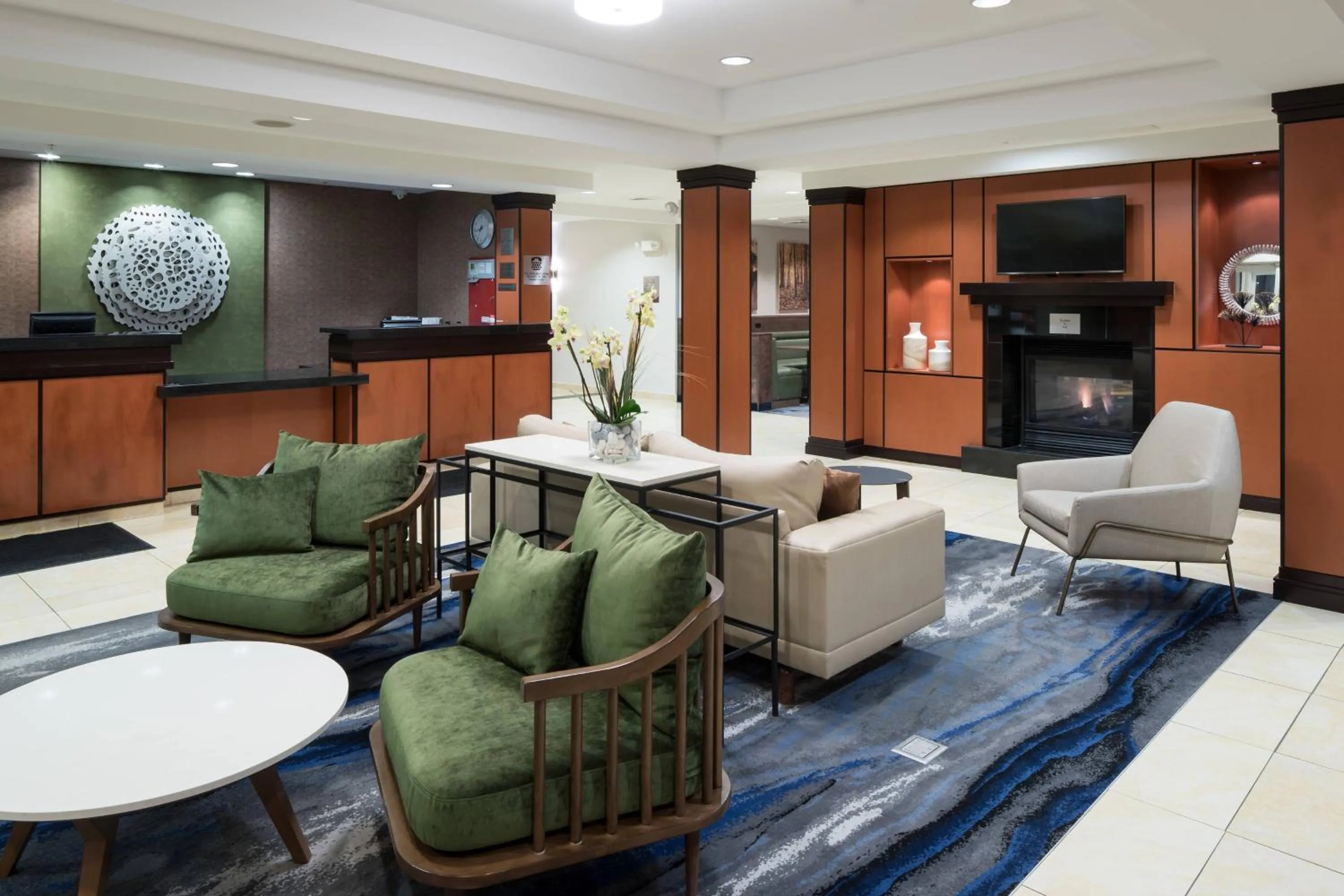 Lobby or reception in Fairfield Inn & Suites Kansas City Overland Park