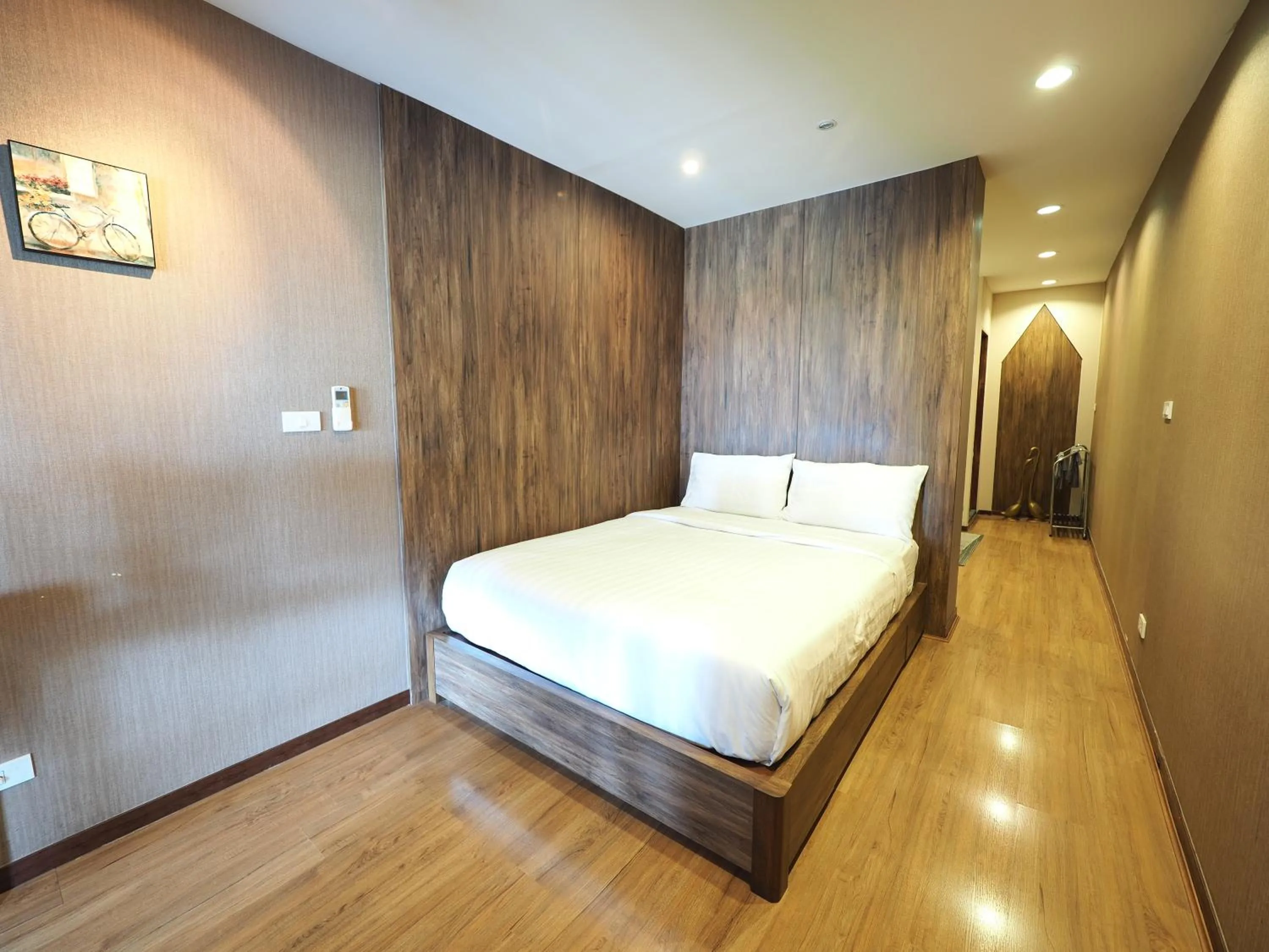 Bed in Baan Keang Chon Ayutthaya บ้านเคียงชล อยุธยา