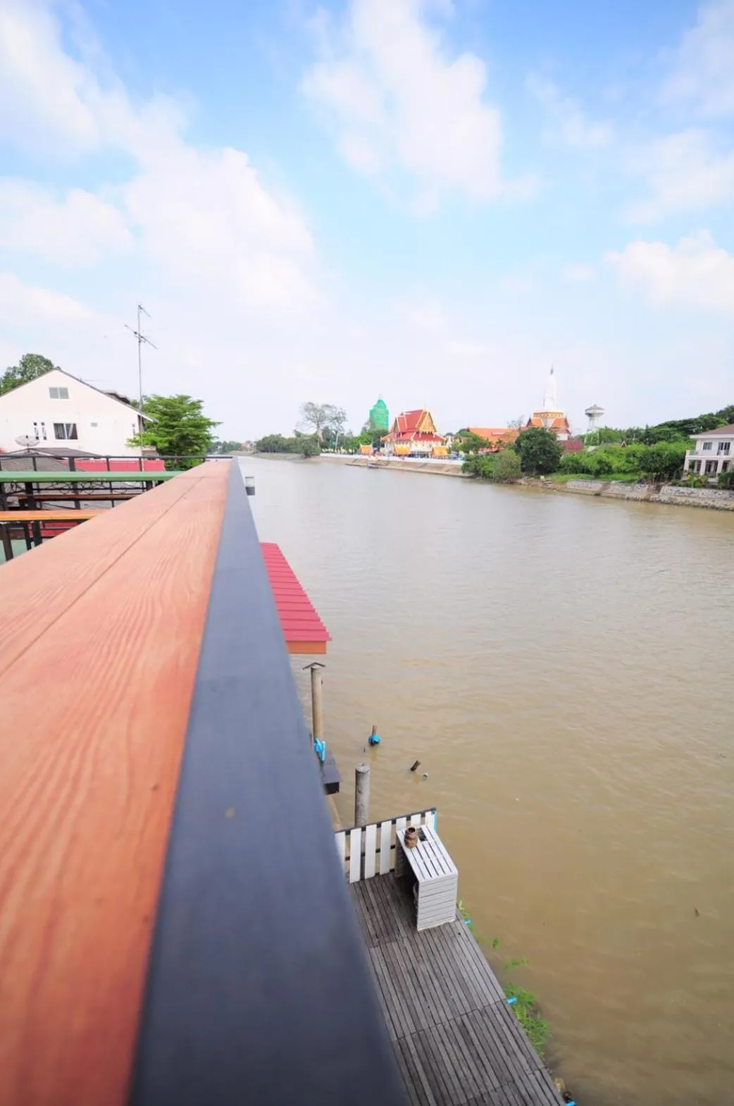 River view in Baan Keang Chon Ayutthaya บ้านเคียงชล อยุธยา