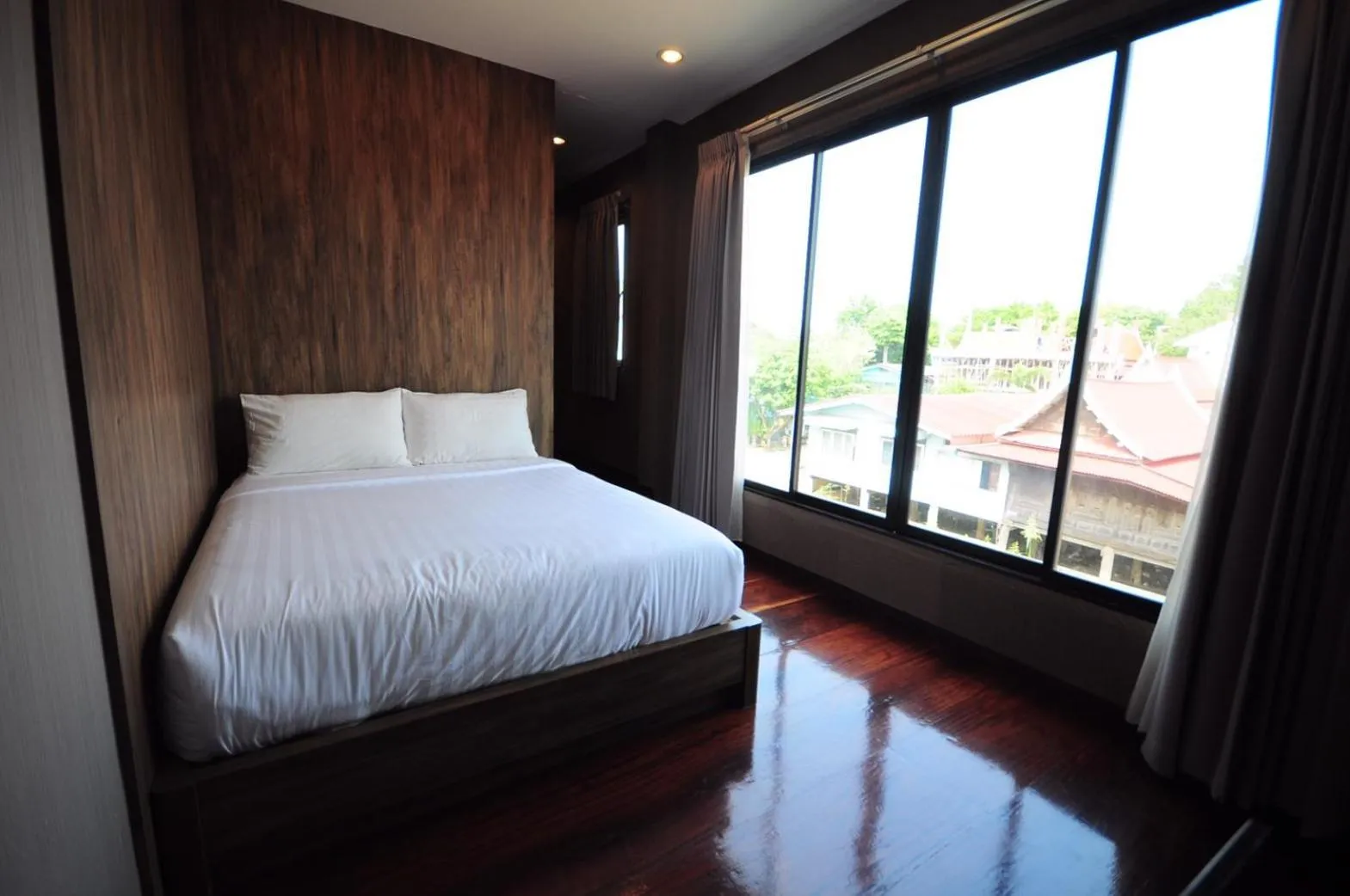 Bed in Baan Keang Chon Ayutthaya บ้านเคียงชล อยุธยา
