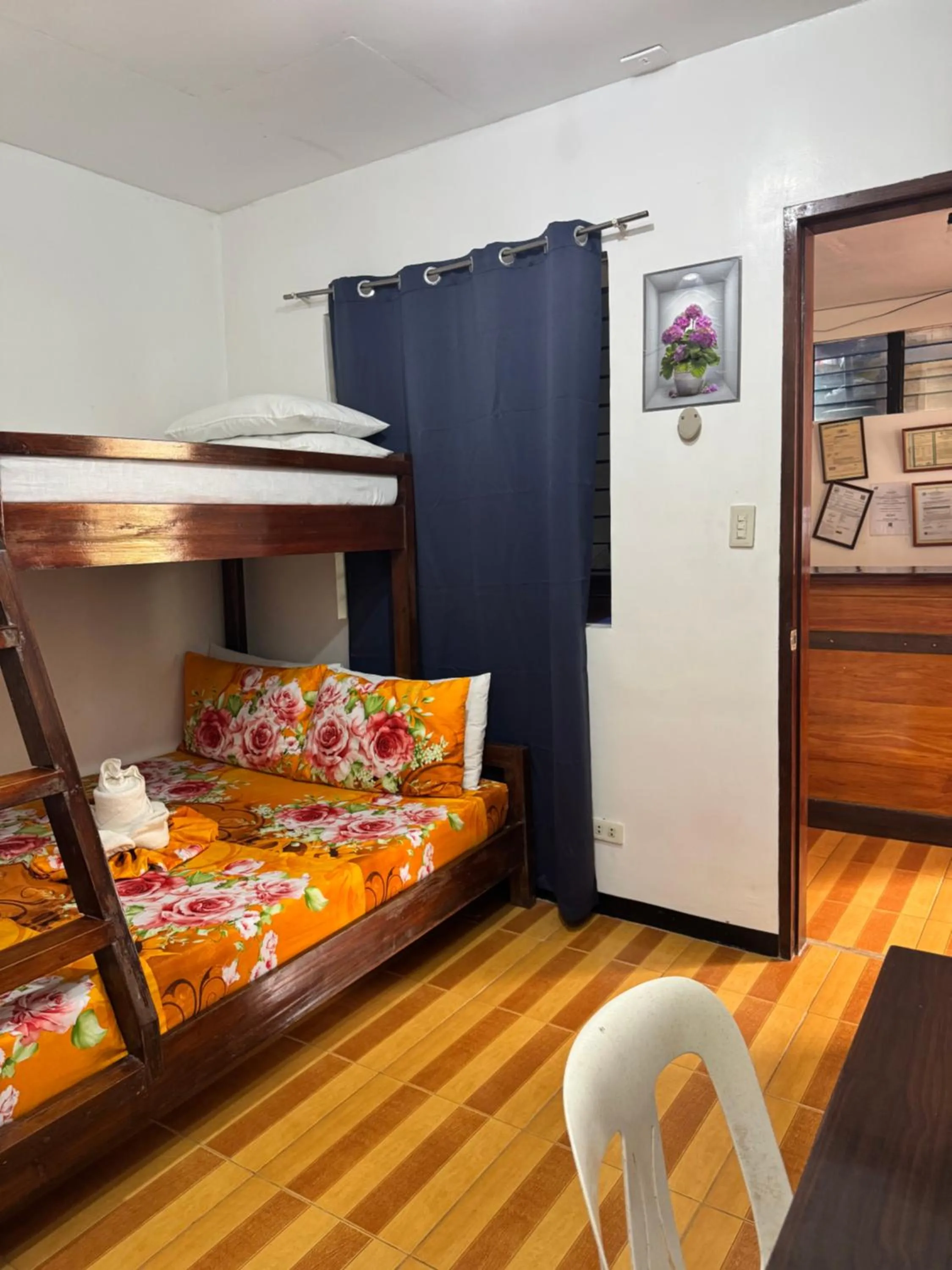 Bed in Jvhaven Pension