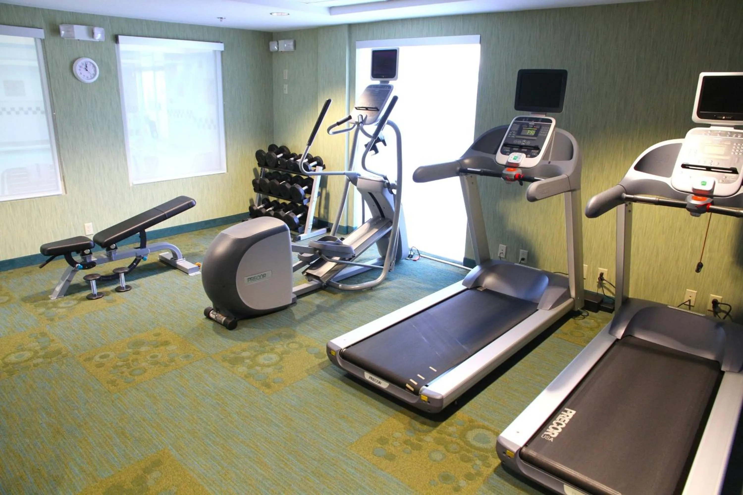 Fitness centre/facilities in SpringHill Suites Kansas City Overland Park