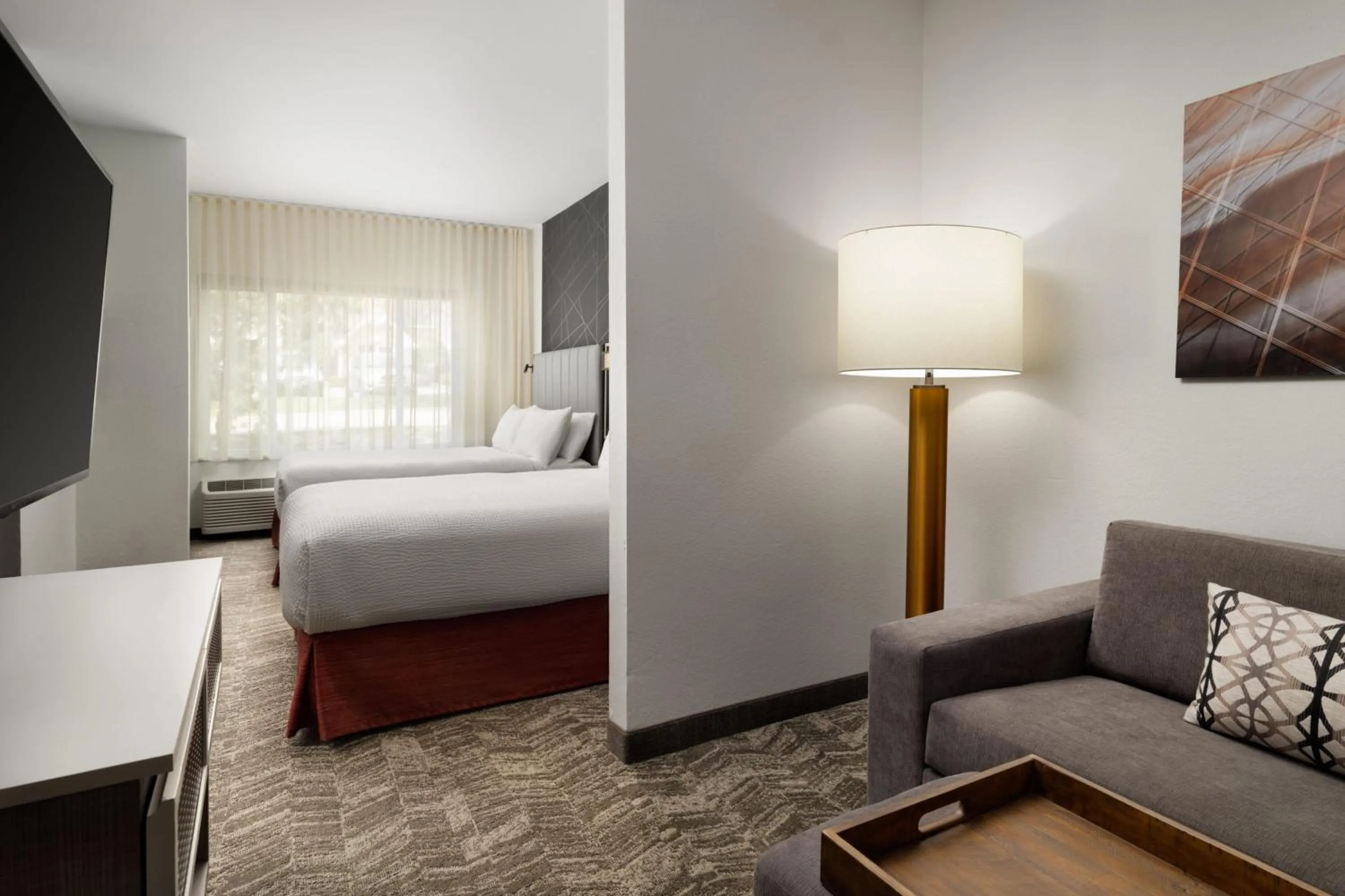 Bedroom, Bed in SpringHill Suites Kansas City Overland Park