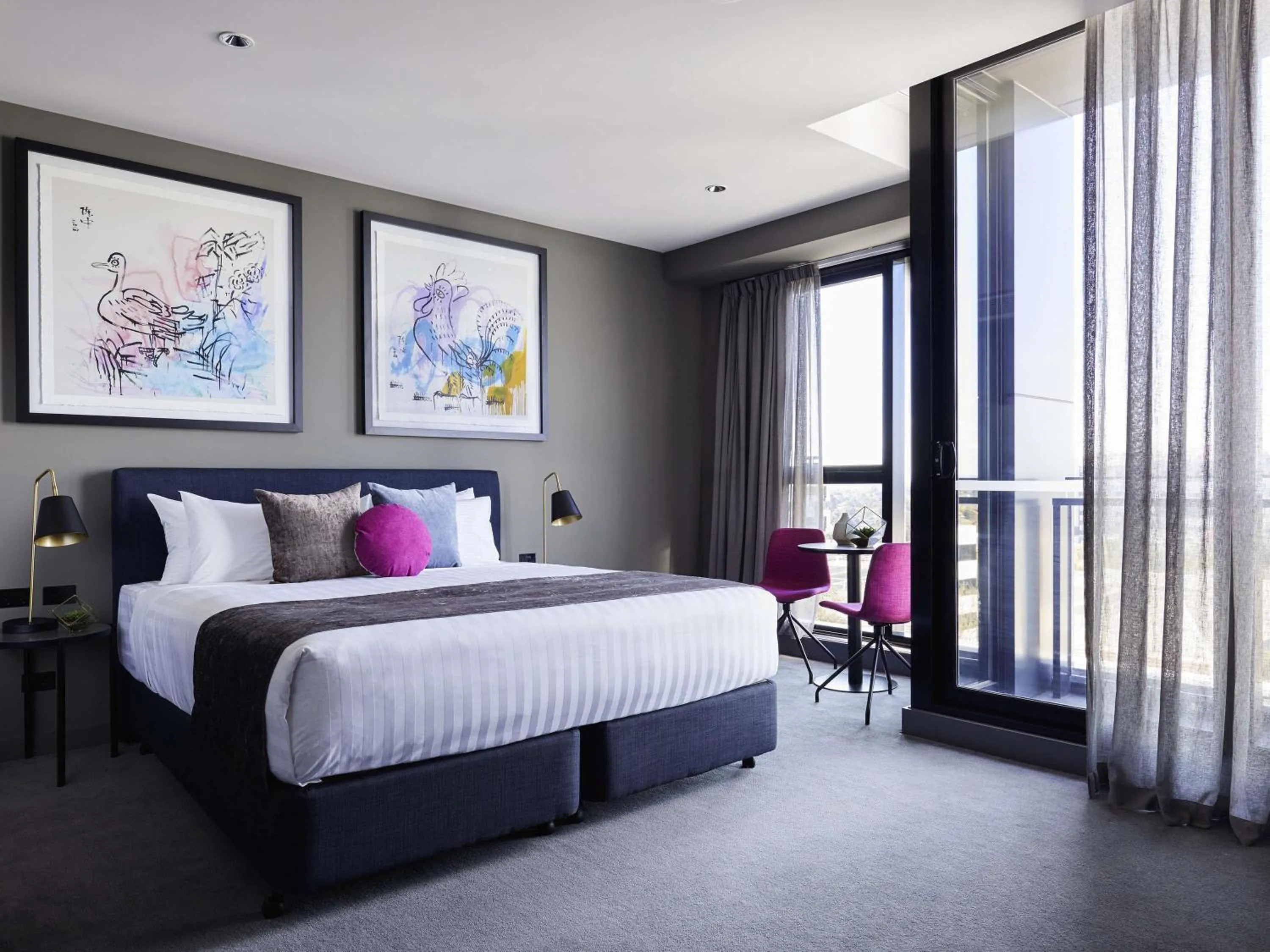 Bedroom, Bed in Art Series - The Chen