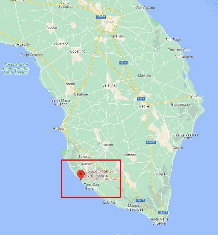 Property building in Jonico Hotel