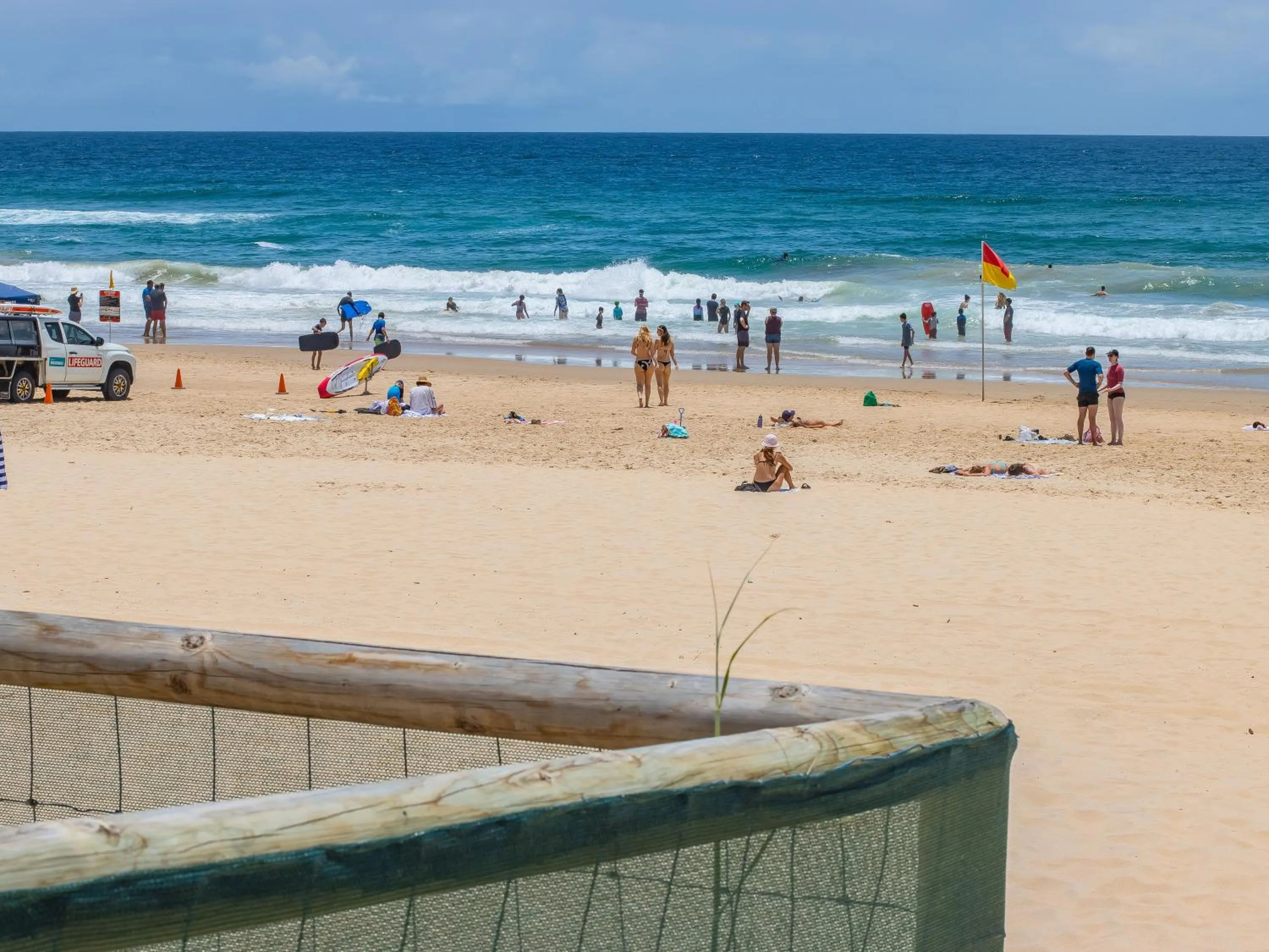 Beach in Breakers North Absolute Beachfront Apartments - Official