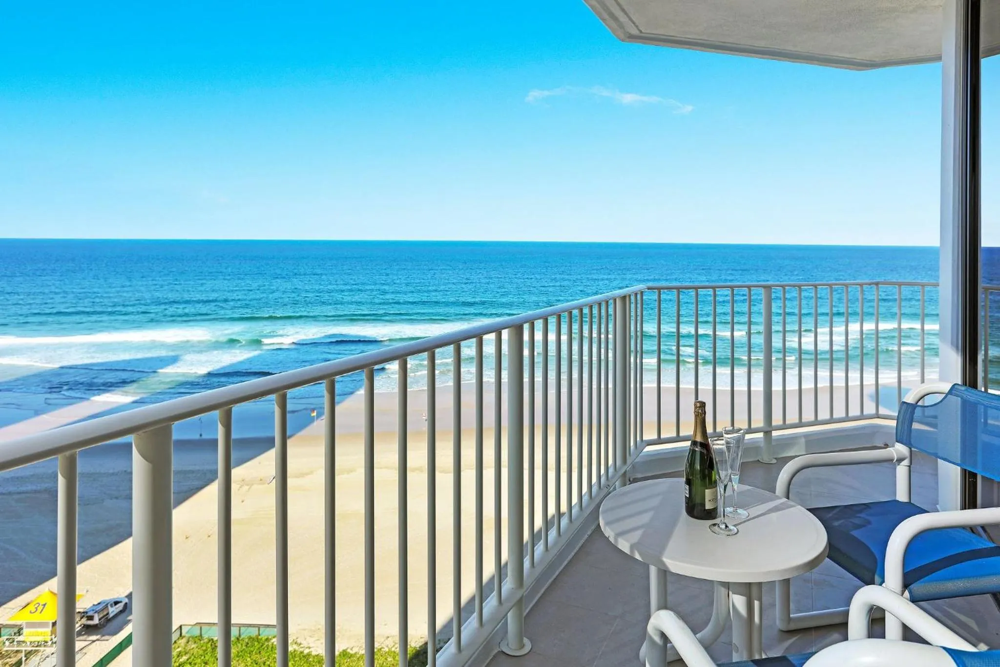View (from property/room) in Breakers North Absolute Beachfront Apartments - Official