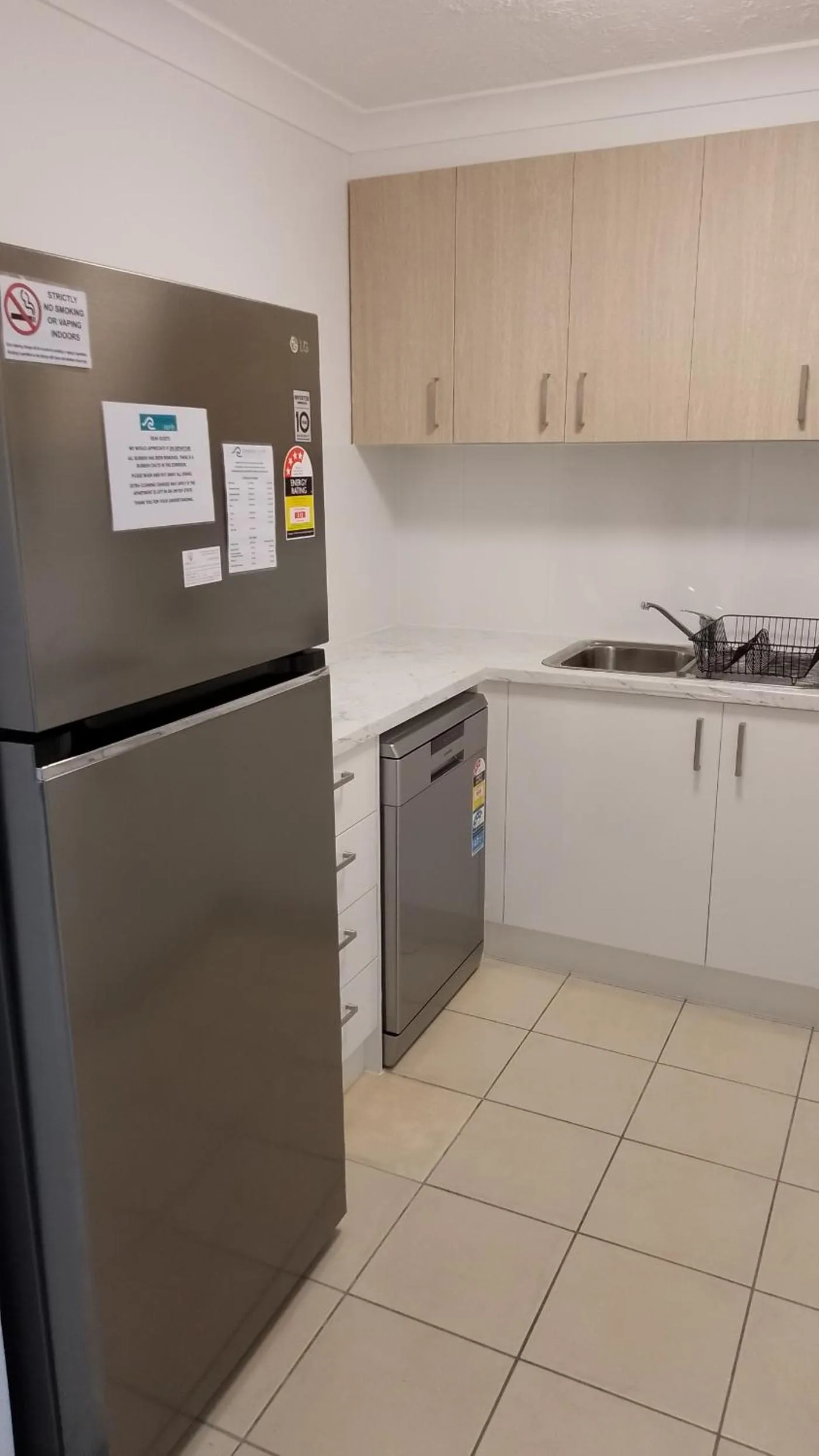 kitchen in Breakers North Absolute Beachfront Apartments - Official