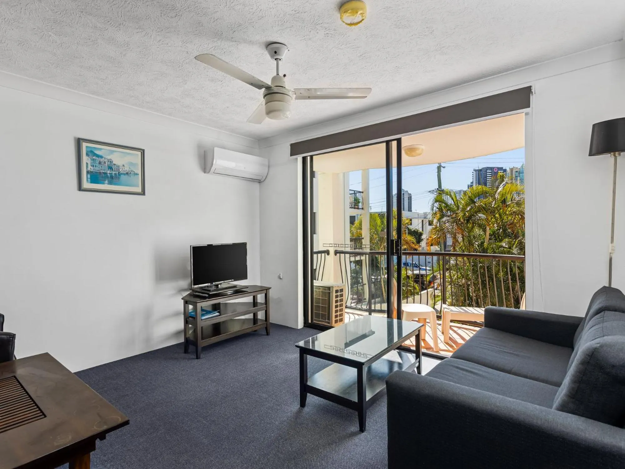Living room in Chevron Palms by Gold Coast Premium