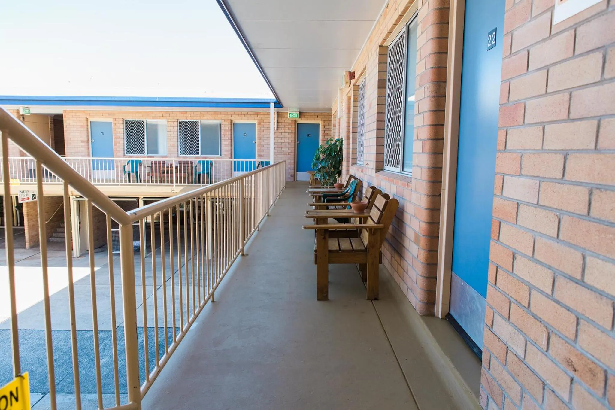 Balcony/Terrace in Bentleigh Motor Inn
