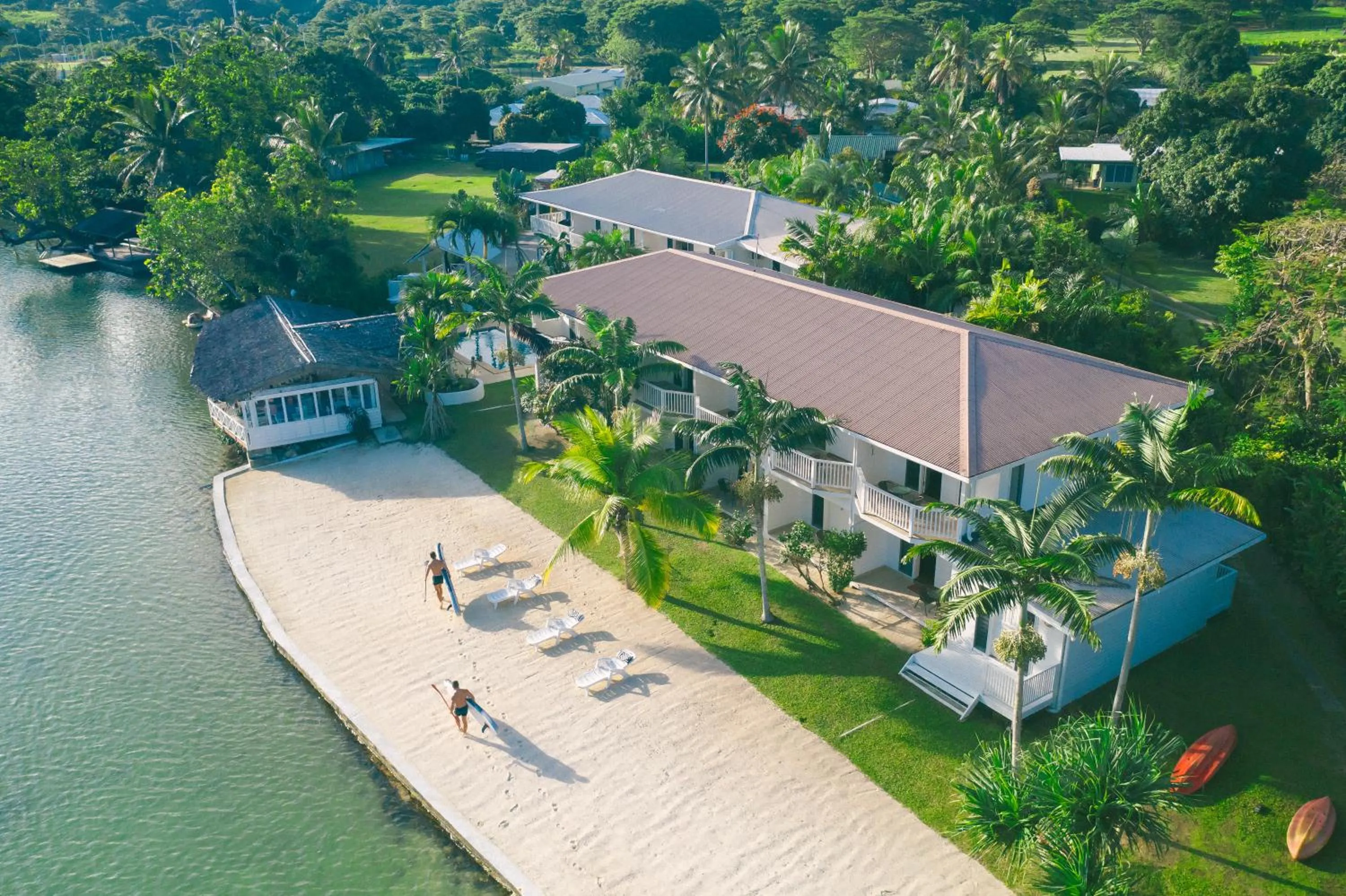 Bird's eye view in Tropicana Lagoon Apartments
