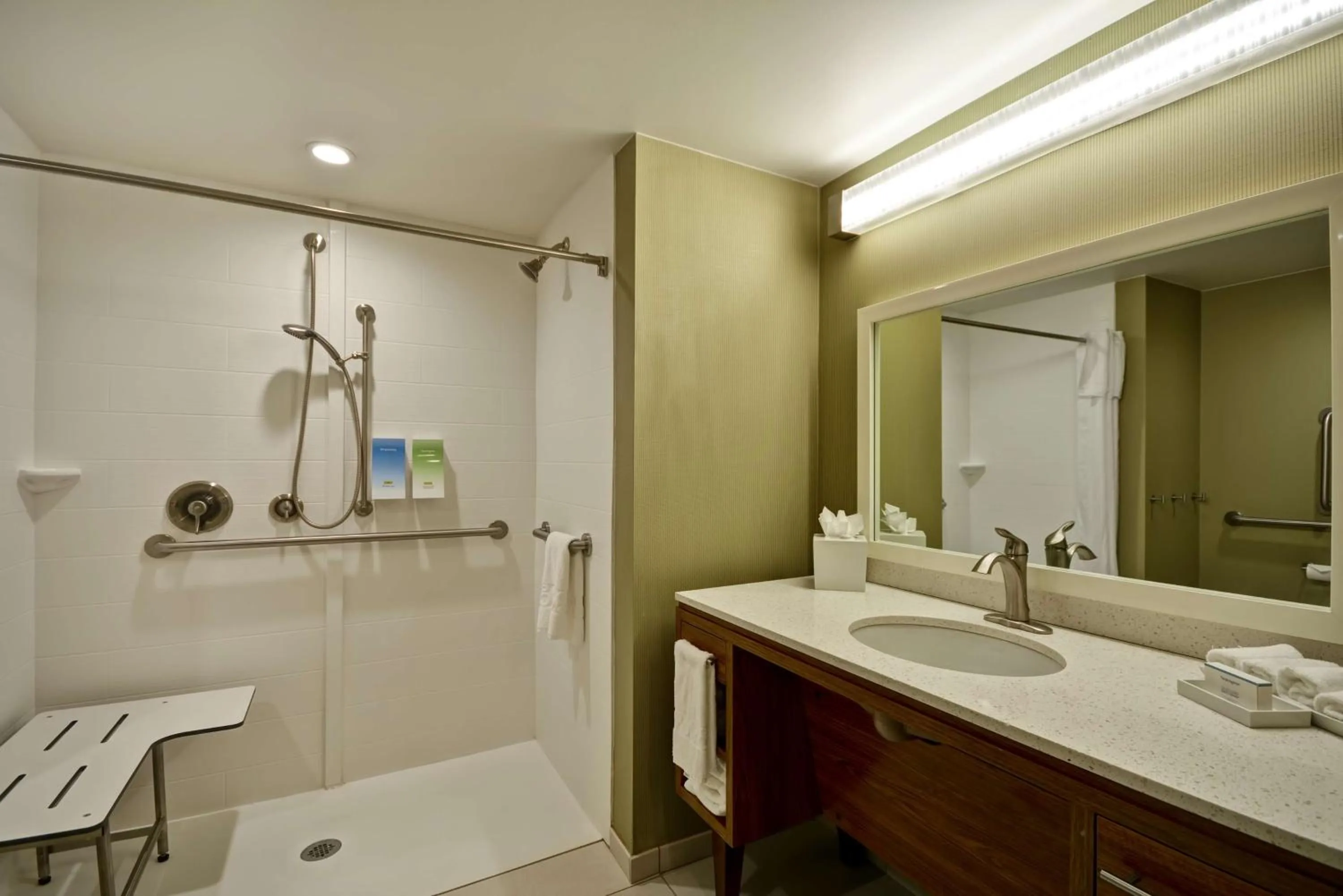 Bathroom in Home2 Suites By Hilton Dallas North Park