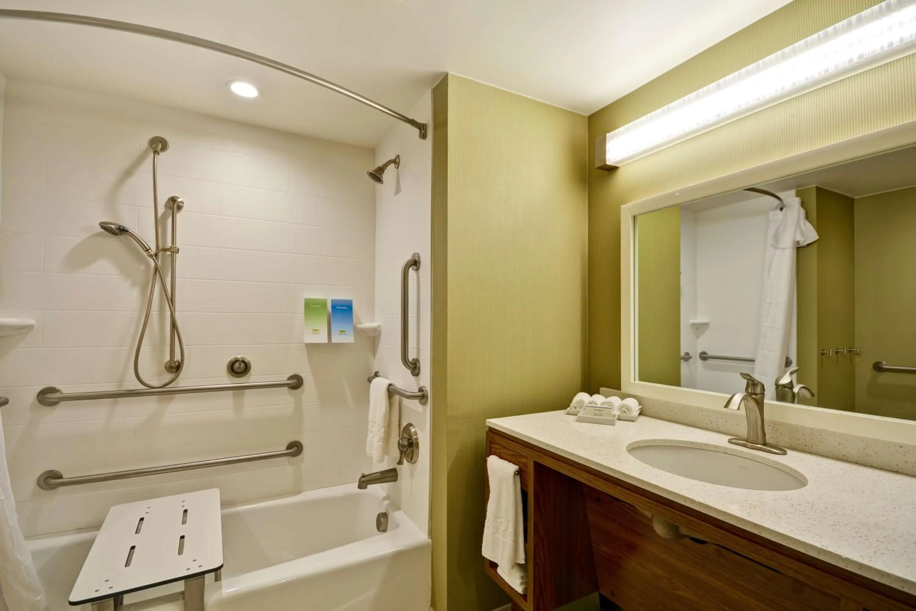 Bathroom in Home2 Suites By Hilton Dallas North Park