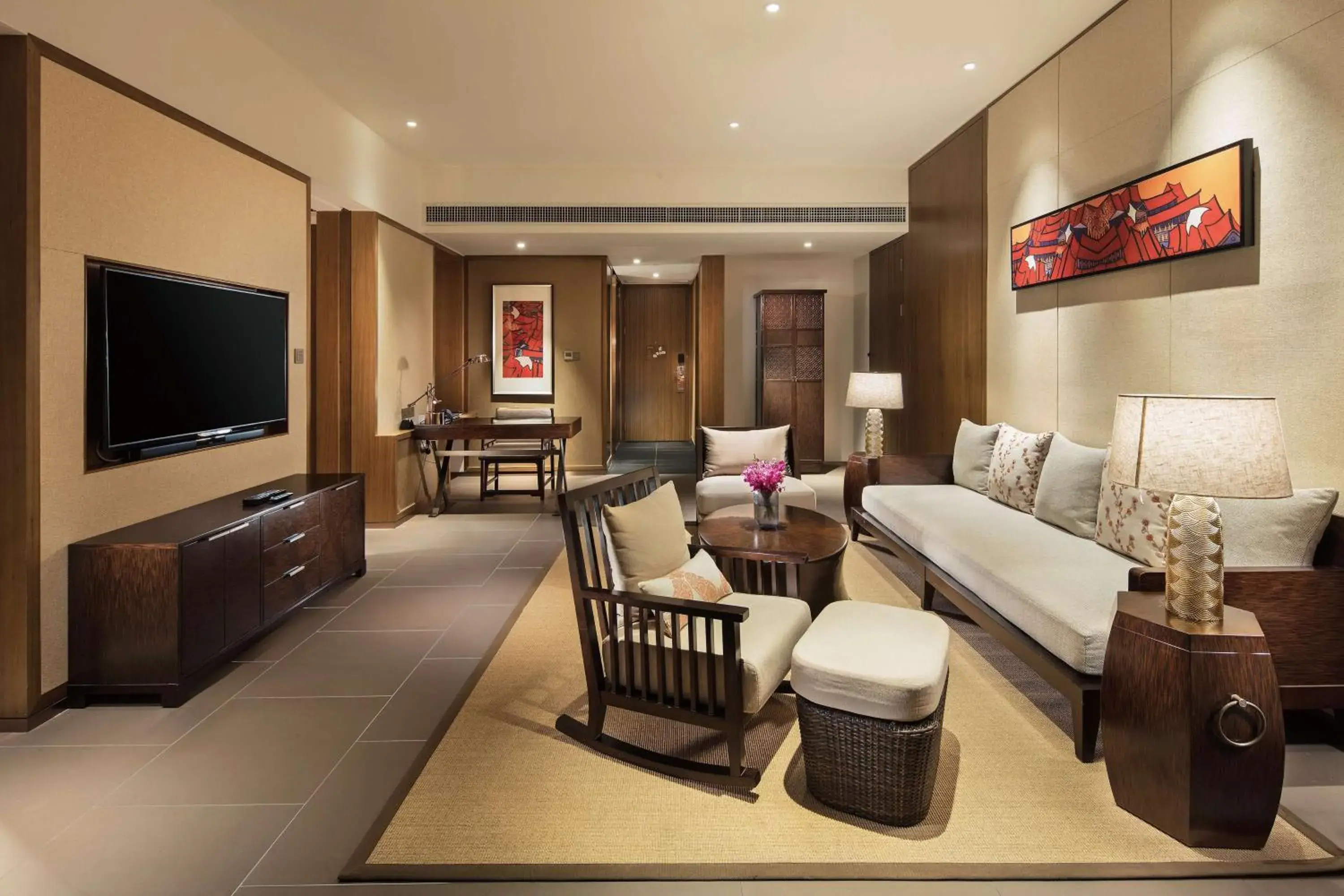 One-Bedroom Twin Suite in Hilton Huizhou Longmen Resort One-Bedroom Twin Suite in Hilton Huizhou Longmen Resort